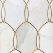 GENTLE NET - CALACUTTA GOLD & BRASS MOSAIC