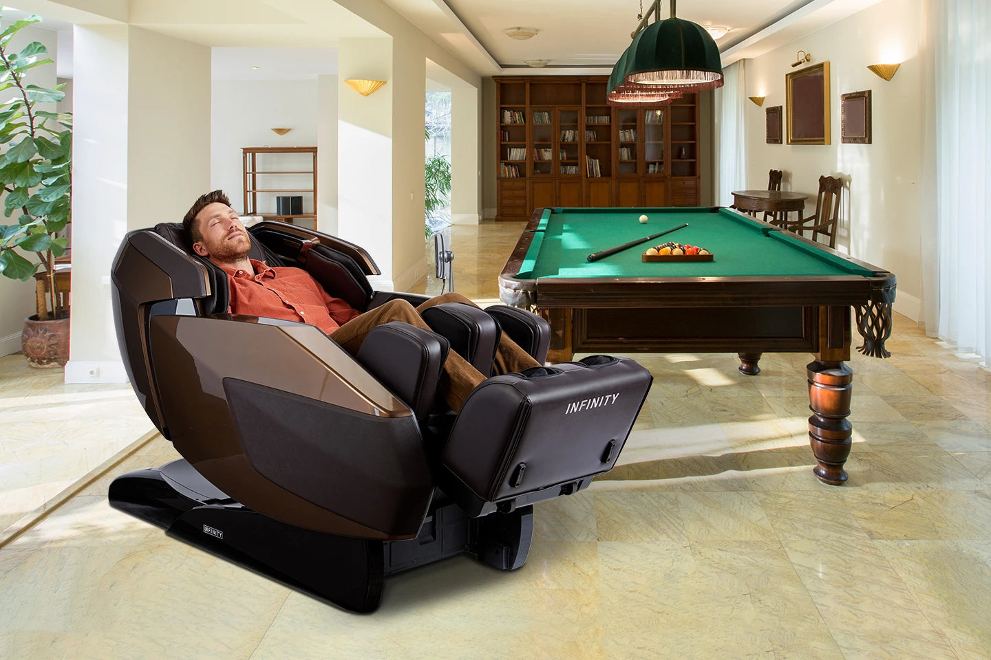 Infinity Imperial® Syner-D® Massage Chair – Dual Mechanism 4D Luxury Massage