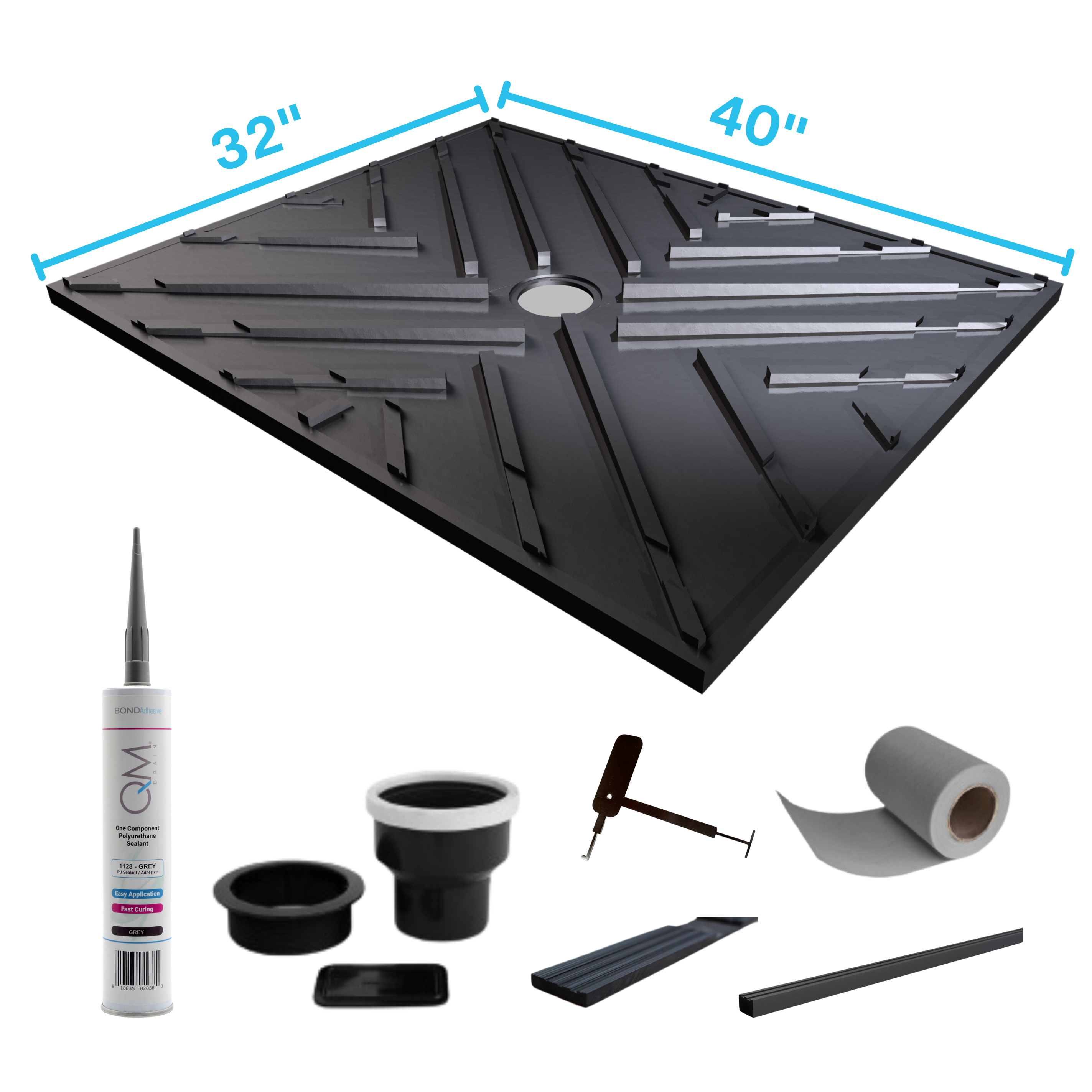 Invisible Shower Tray