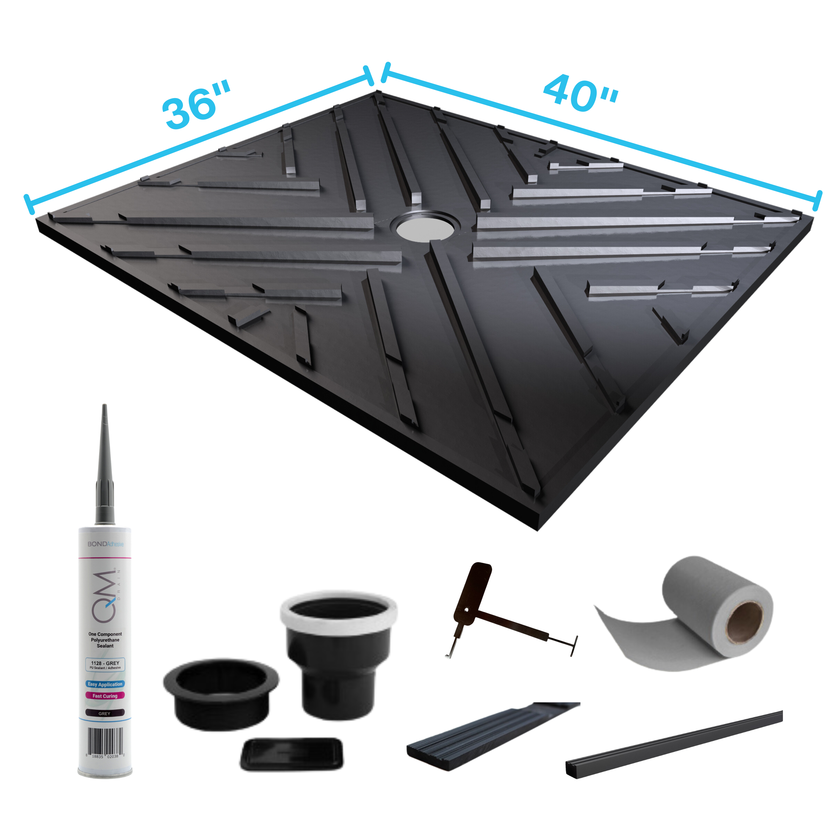 Invisible Shower Tray