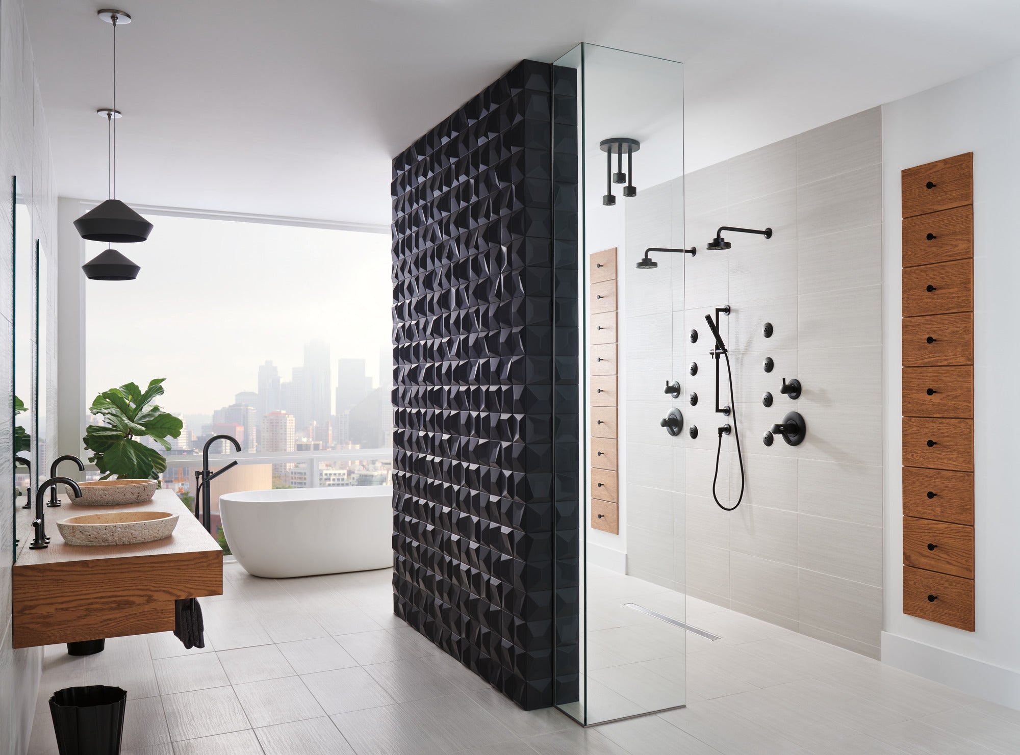 Brizo Jason Wu for Brizo™ SLIDE BAR HANDSHOWER WITH H2OKinetic® TECHNOLOGY