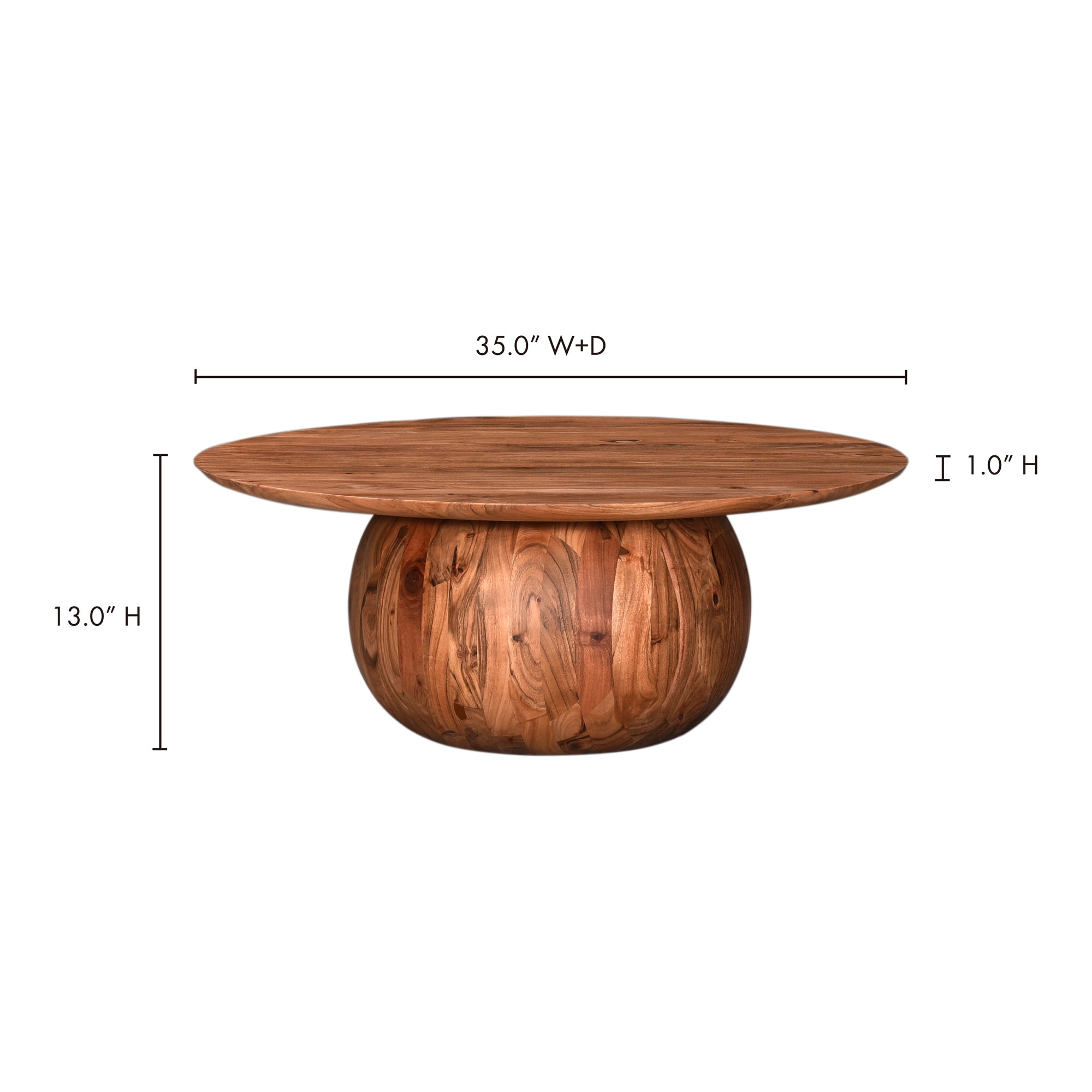 Moes Bradbury Coffee Table Natural JD-1035-03-0