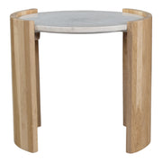 Moes Dala Side Table White JD-1038-18-0