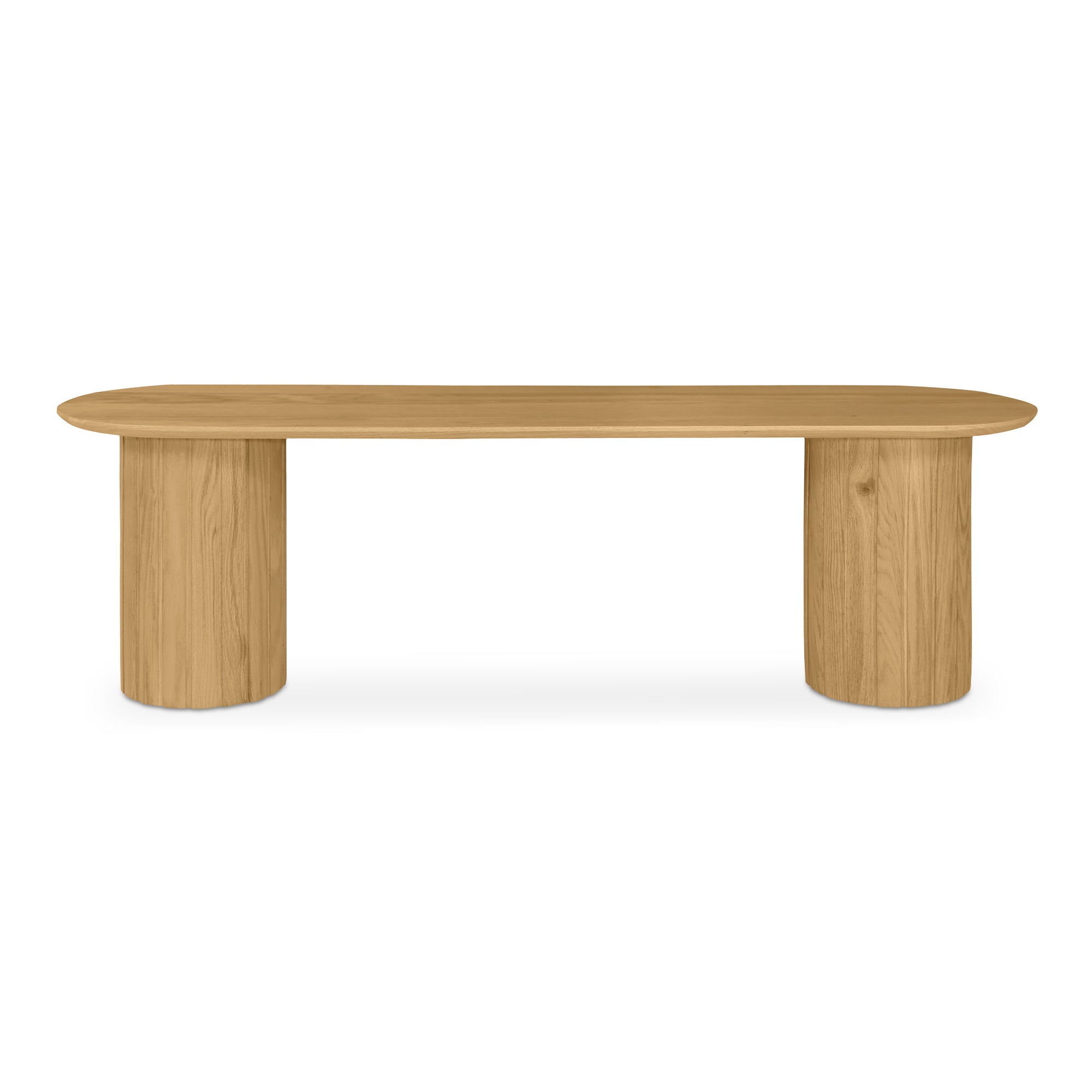 Moes Povera Dining Bench Natural Oak JD-1053-24-0
