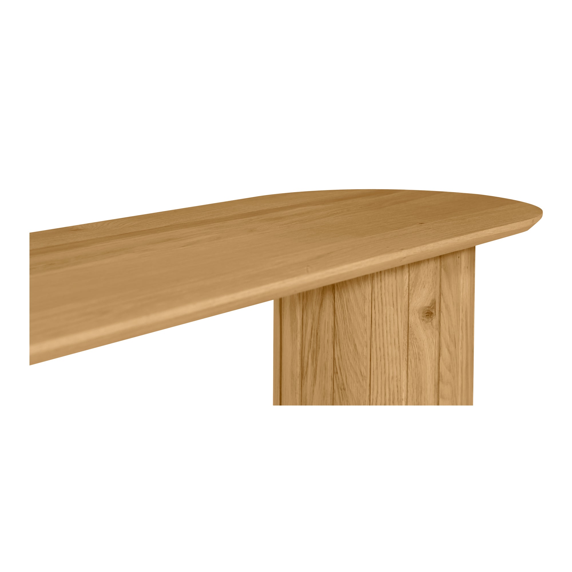 Moes Povera Dining Bench Natural Oak JD-1053-24-0