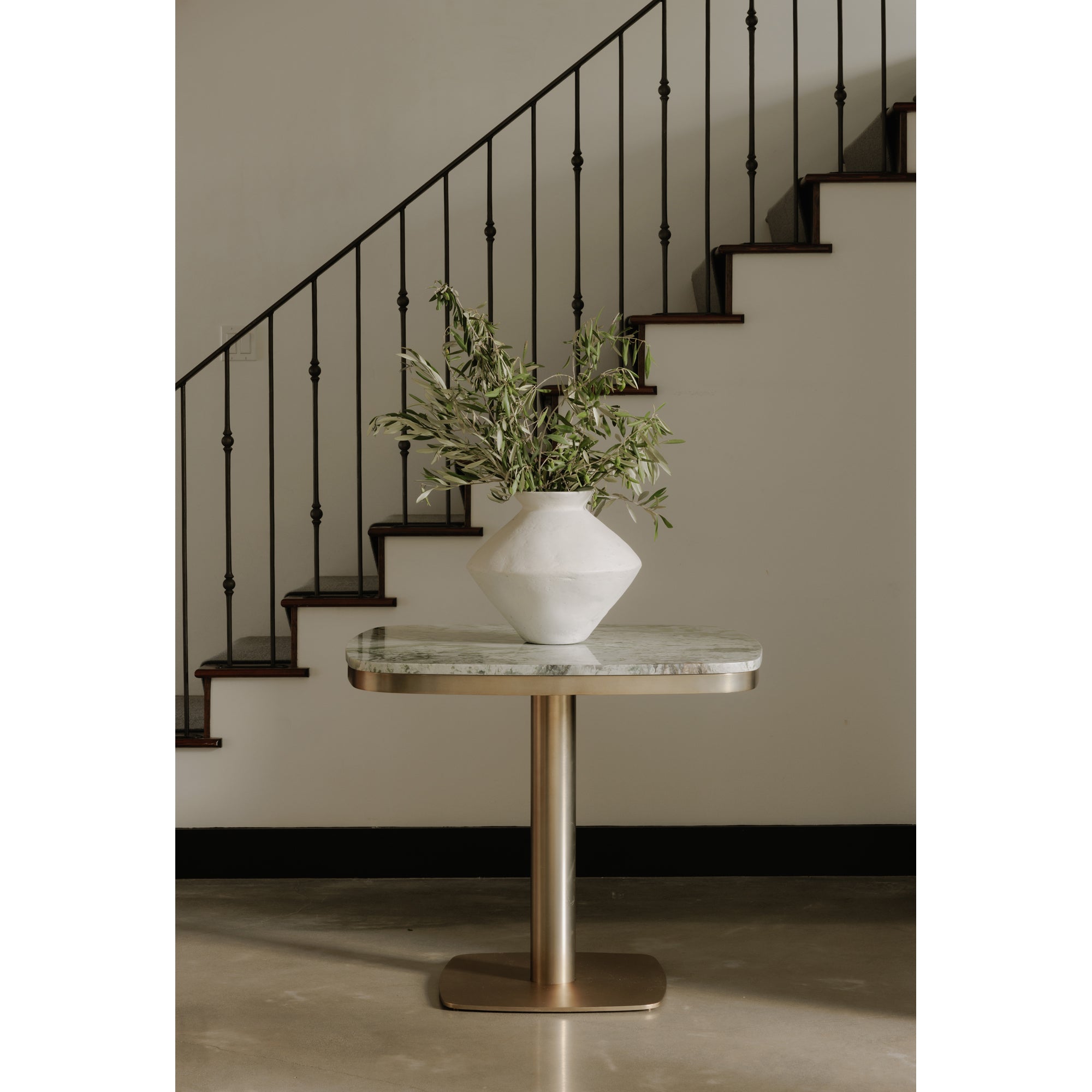 Moes Celeste Cafe Table Green Onyx Marble JD-1067-16-0
