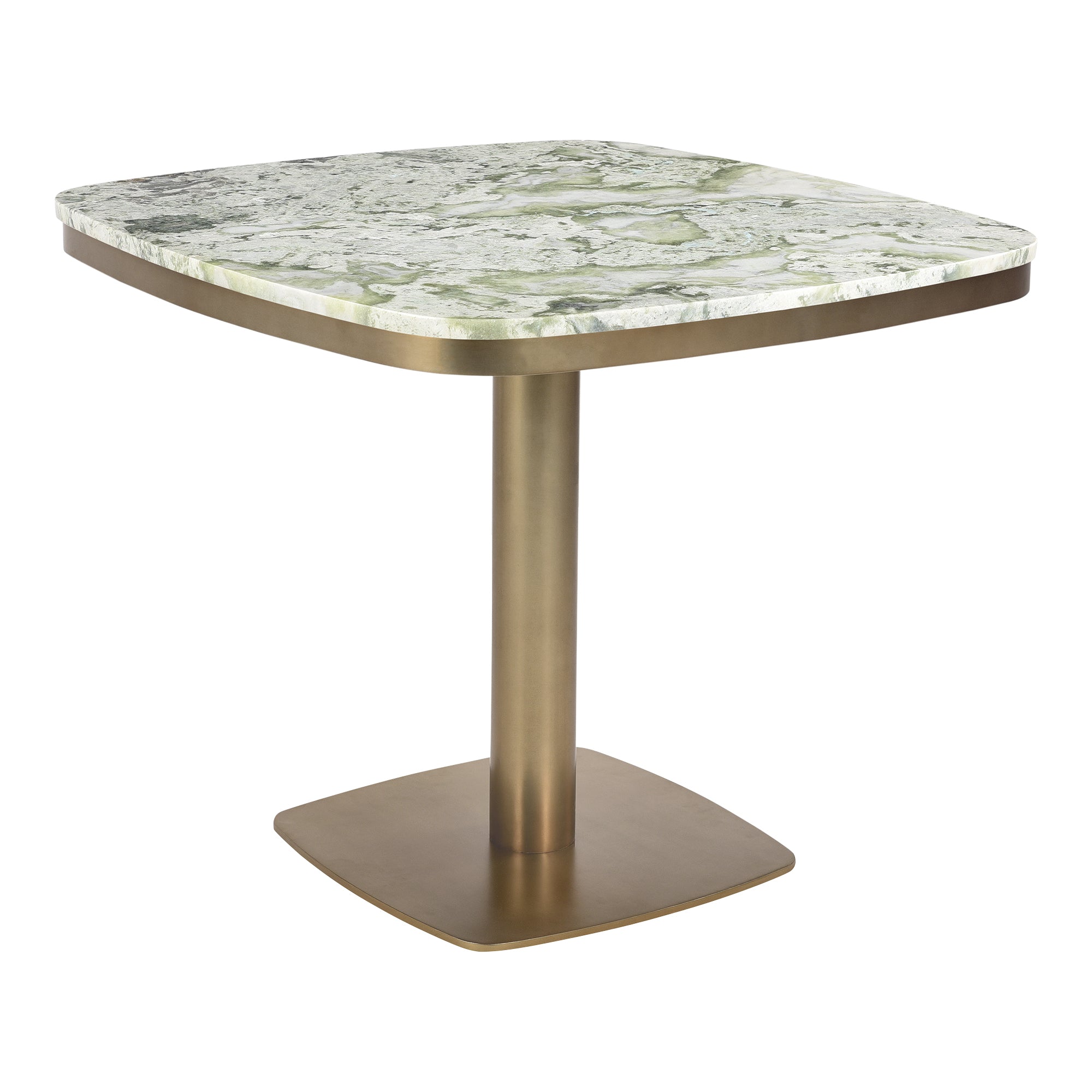Moes Celeste Cafe Table Green Onyx Marble JD-1067-16-0