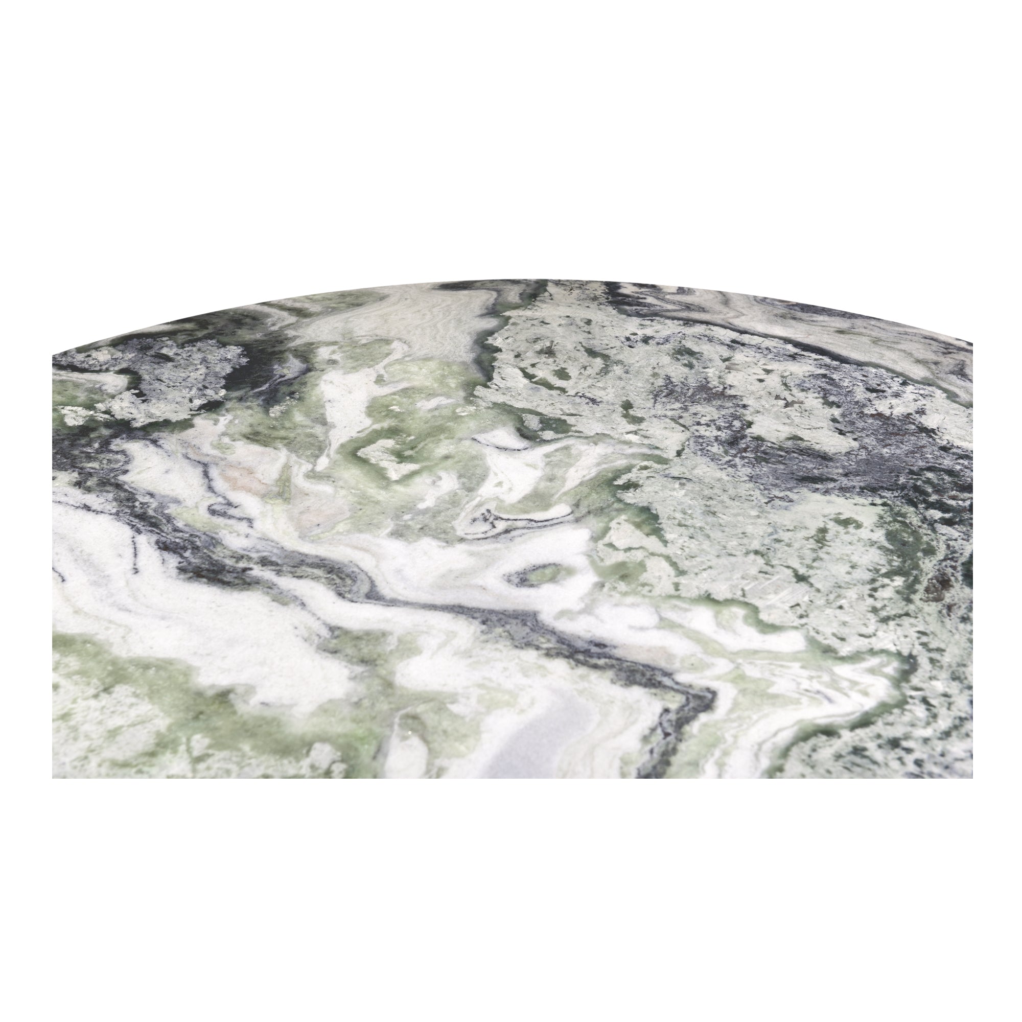 Moes Celia Round Dining Table Green Onyx Marble JD-1076-16-0