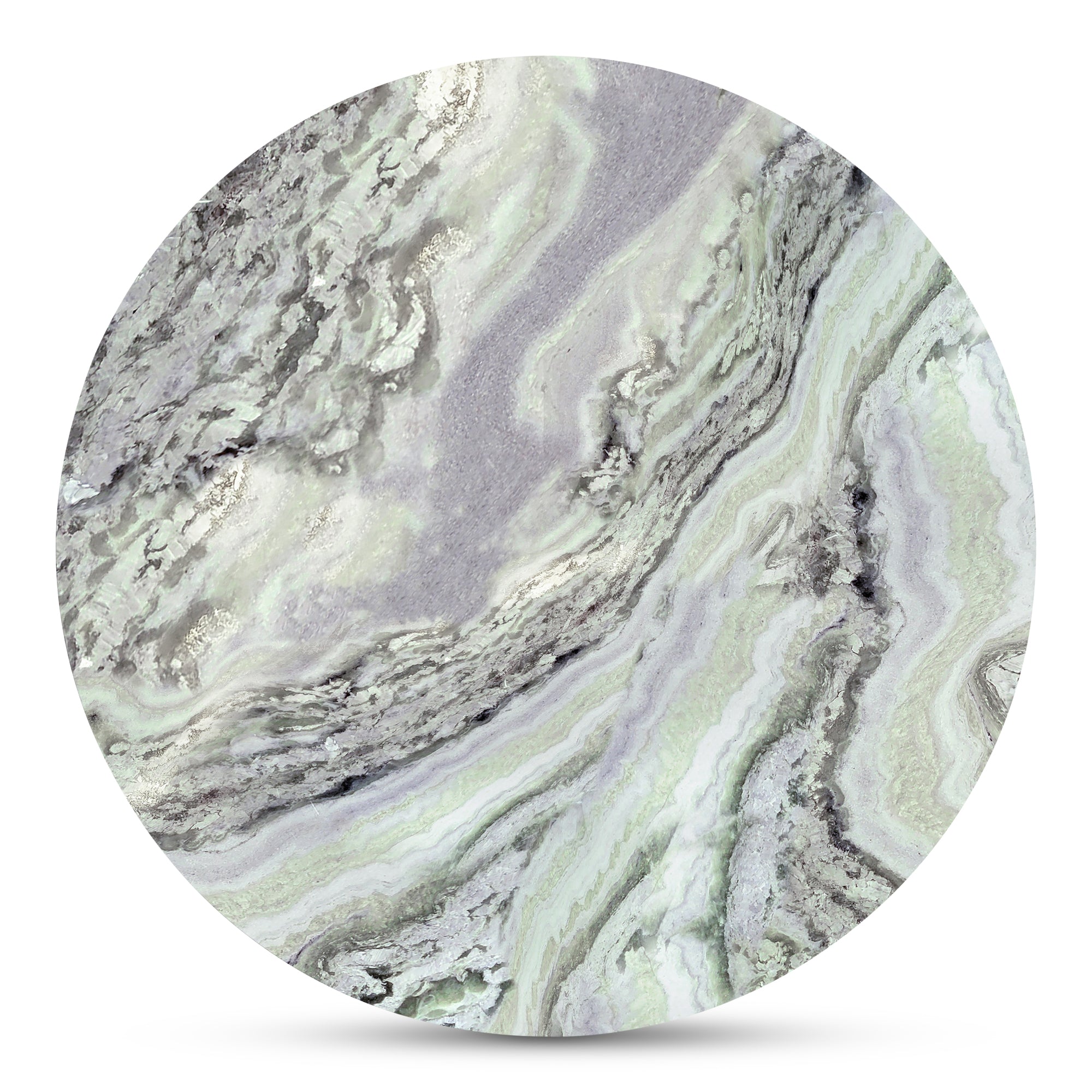 Moes Celia Round Dining Table Green Onyx Marble JD-1076-16-0
