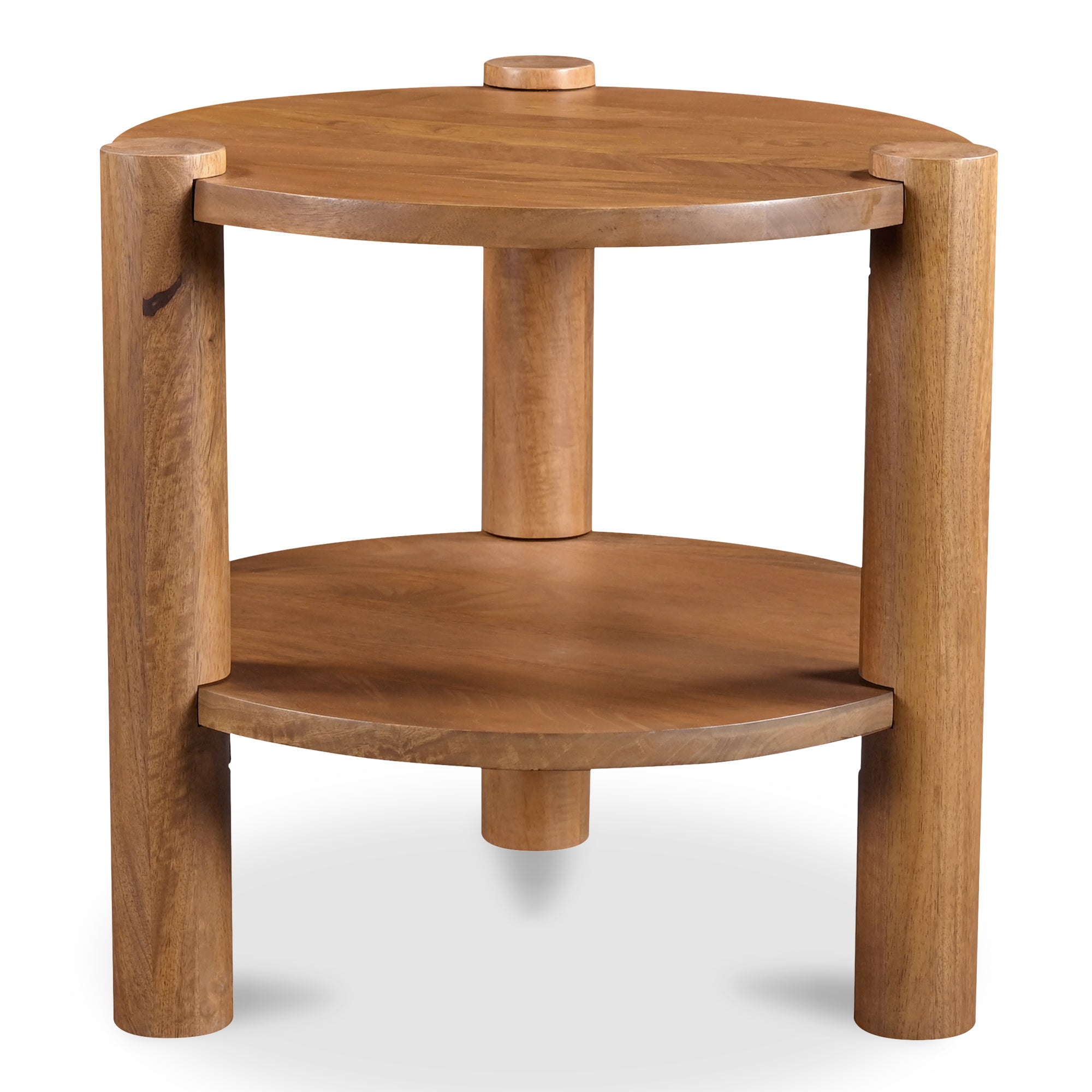 Moes Olsen Accent Table Vintage Brown JD-1087-03