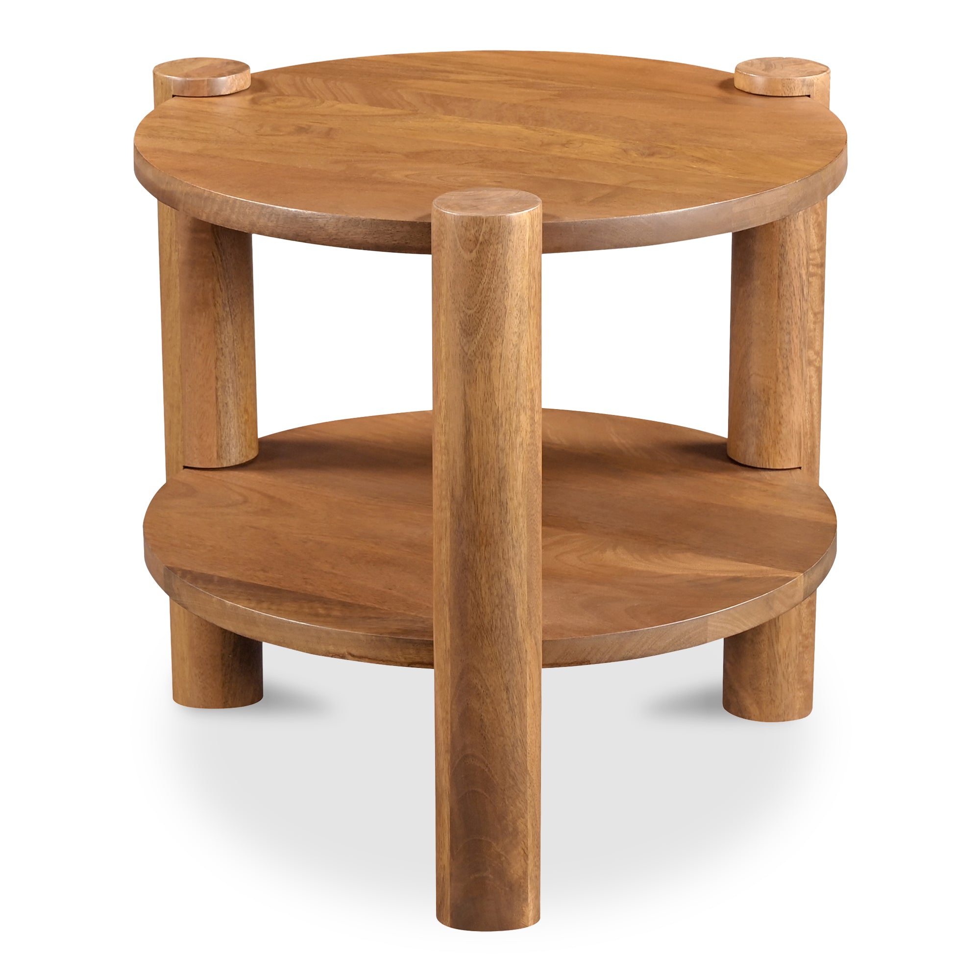 Moes Olsen Accent Table Vintage Brown JD-1087-03