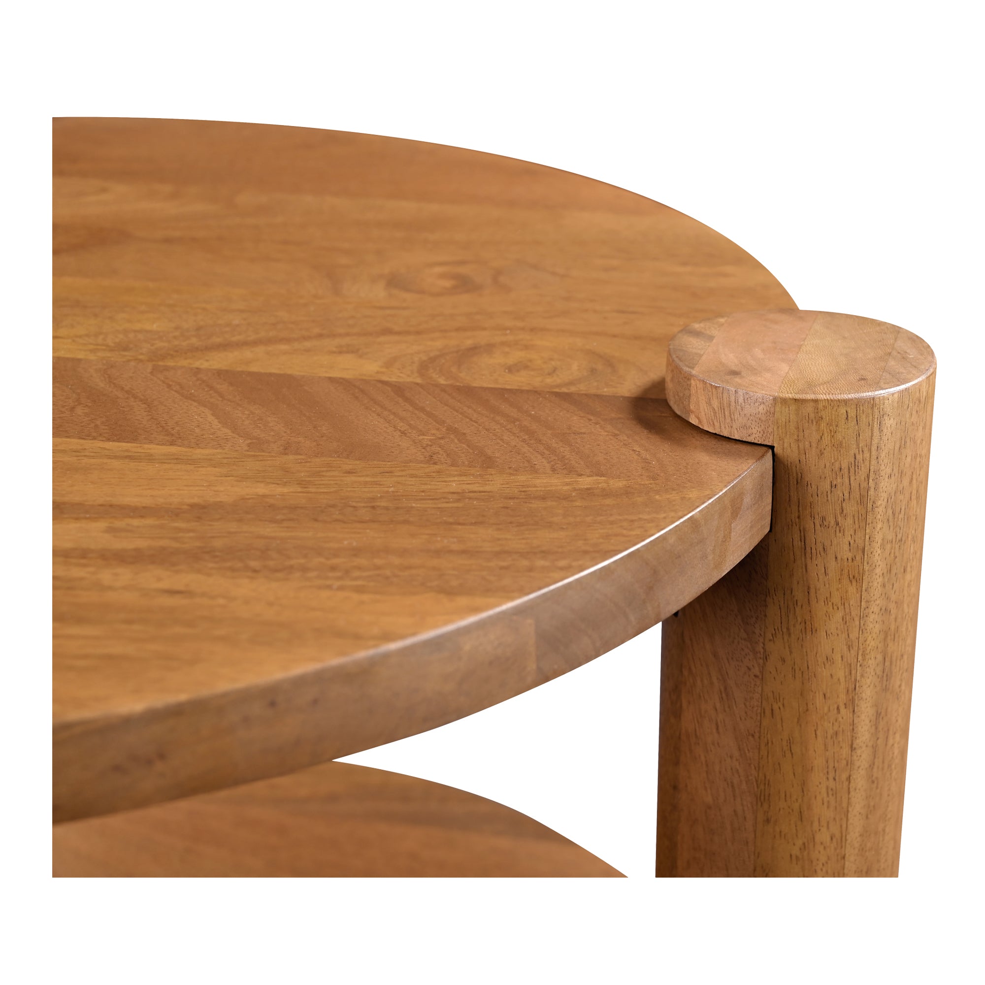 Moes Olsen Accent Table Vintage Brown JD-1087-03