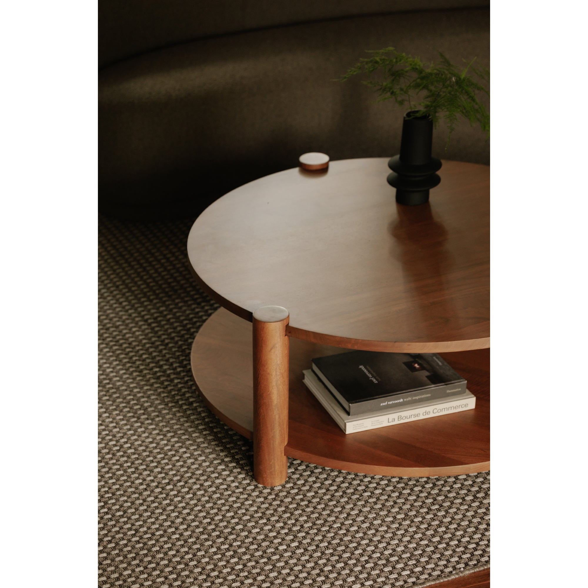 Moes Olsen Coffee Table Vintage Brown JD-1088-03