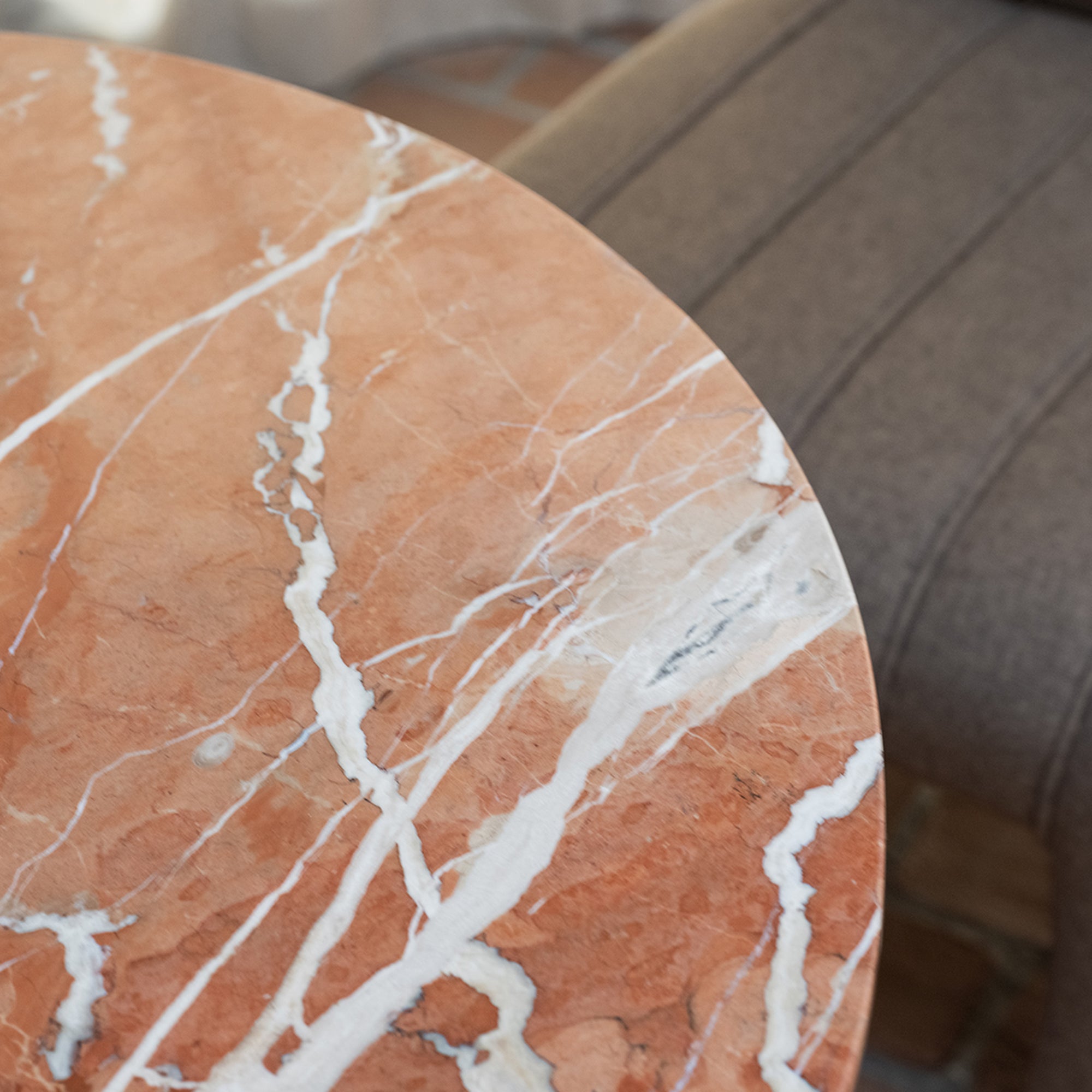 Moes Sage Cafe Table Rosso Alicante Red Marble JD-1106-04-0