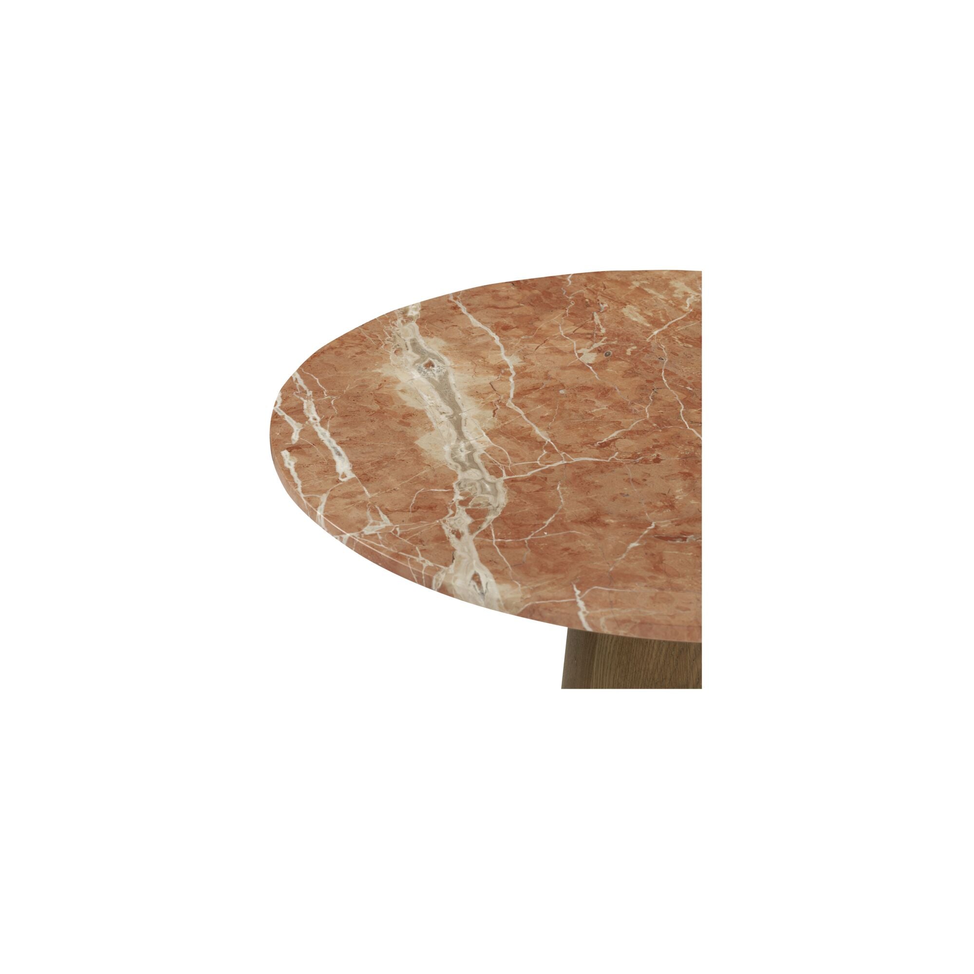 Moes Sage Cafe Table Rosso Alicante Red Marble JD-1106-04-0