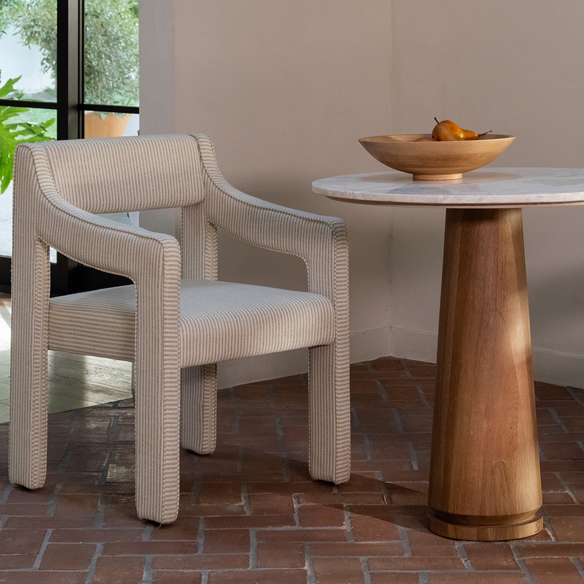 Moes Sage Cafe Table Cosmos Marble JD-1106-34-0