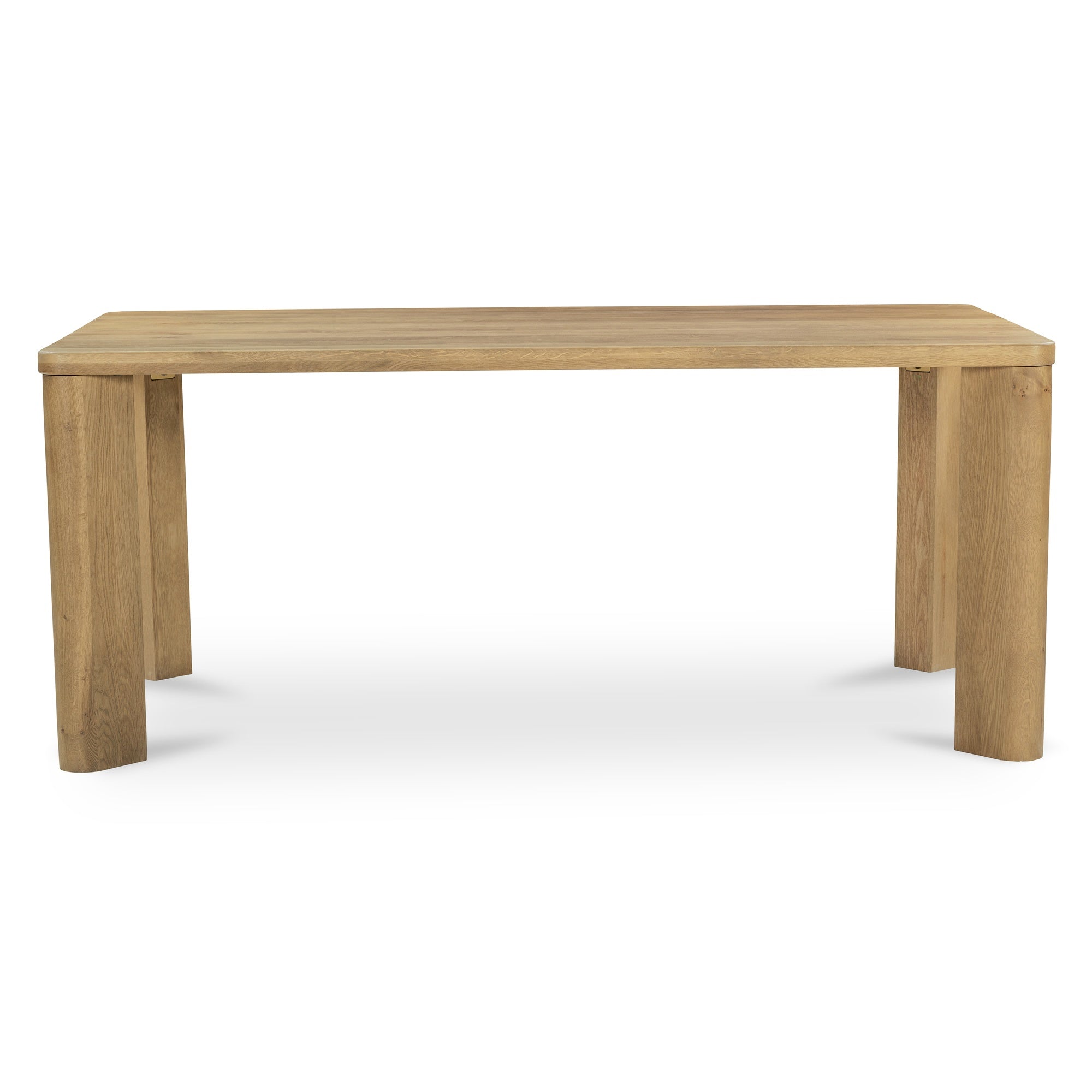 Moes Segment Dining Table Wood Small Heritage Brown JD-1107-20-0