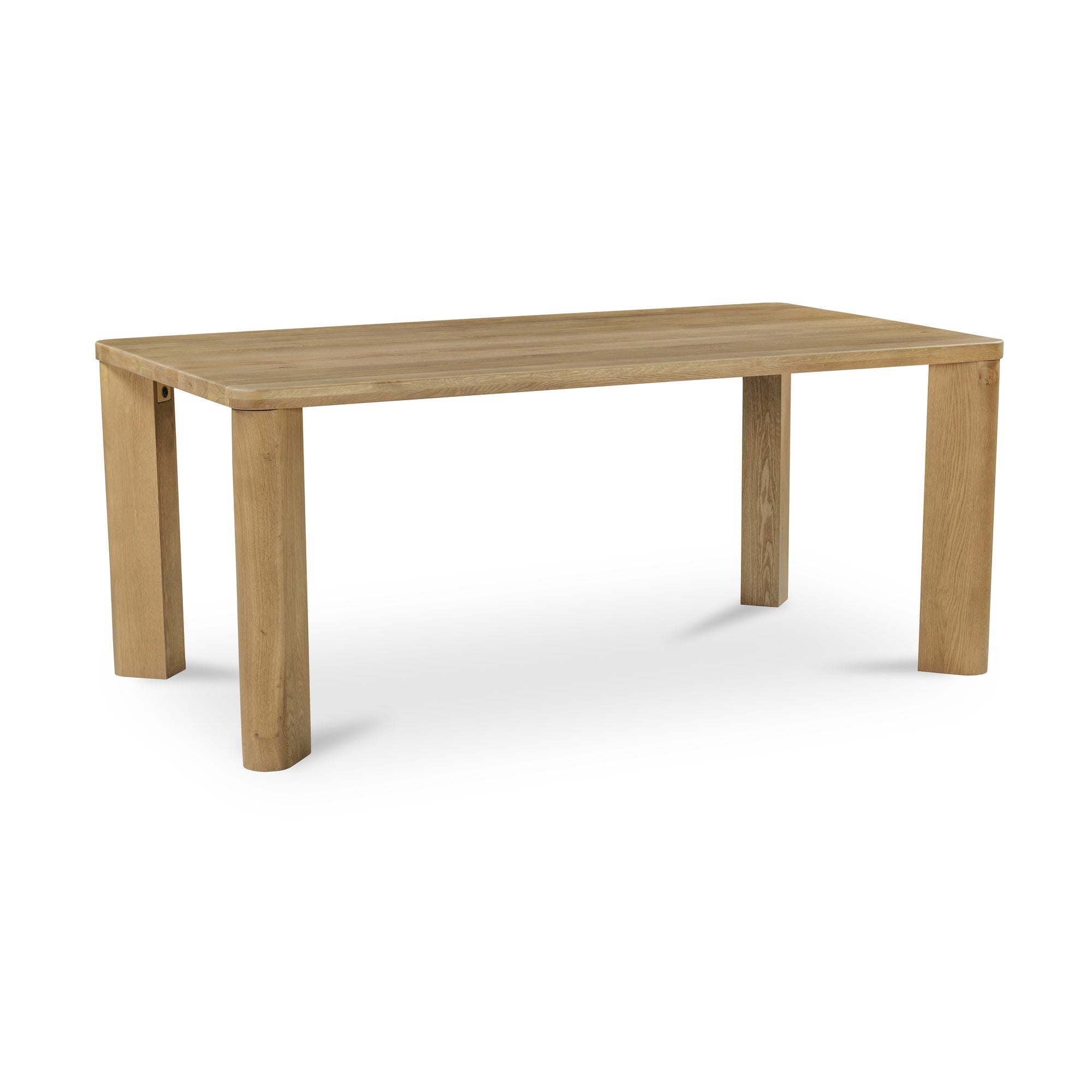 Moes Segment Dining Table Wood Small Heritage Brown JD-1107-20-0