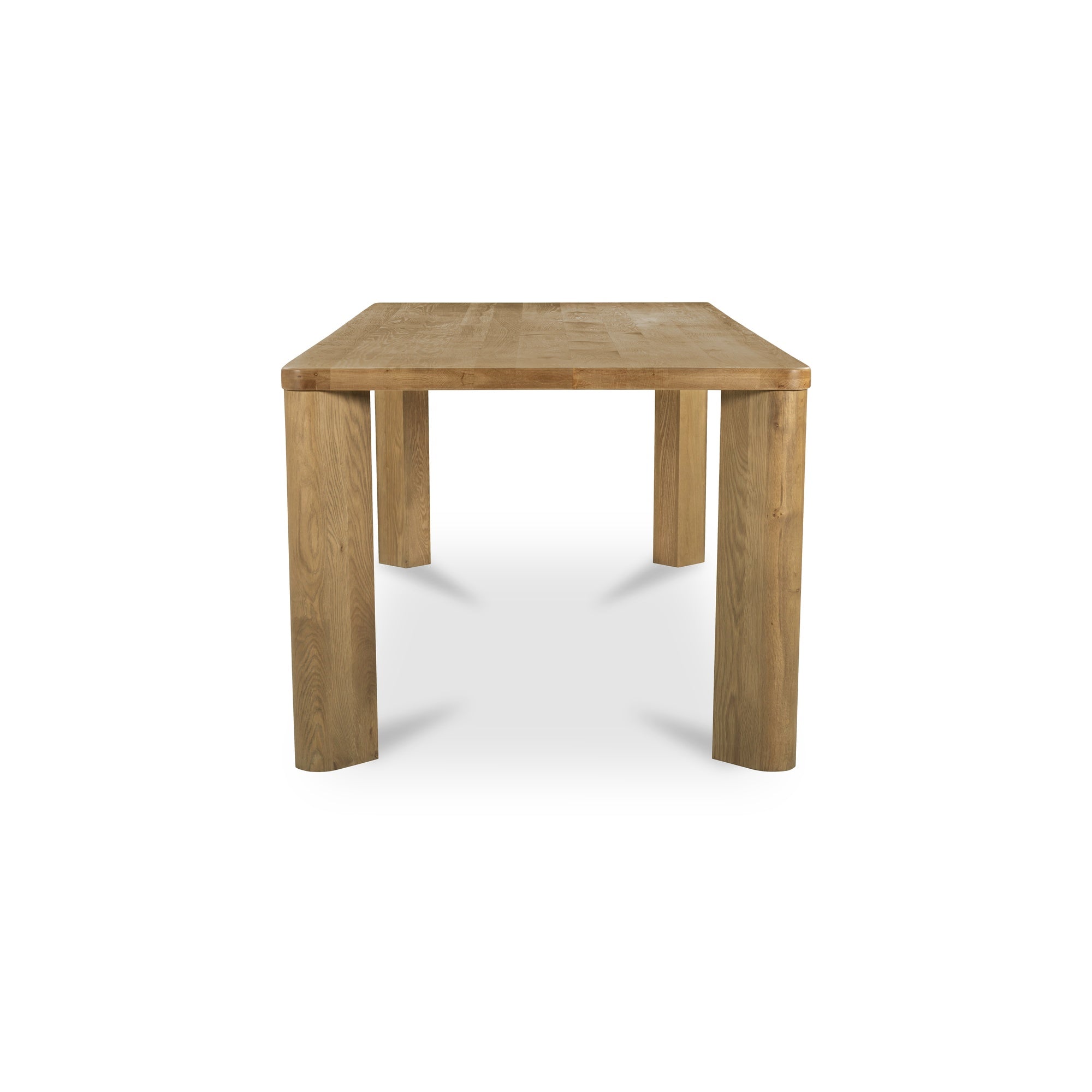 Moes Segment Dining Table Wood Small Heritage Brown JD-1107-20-0