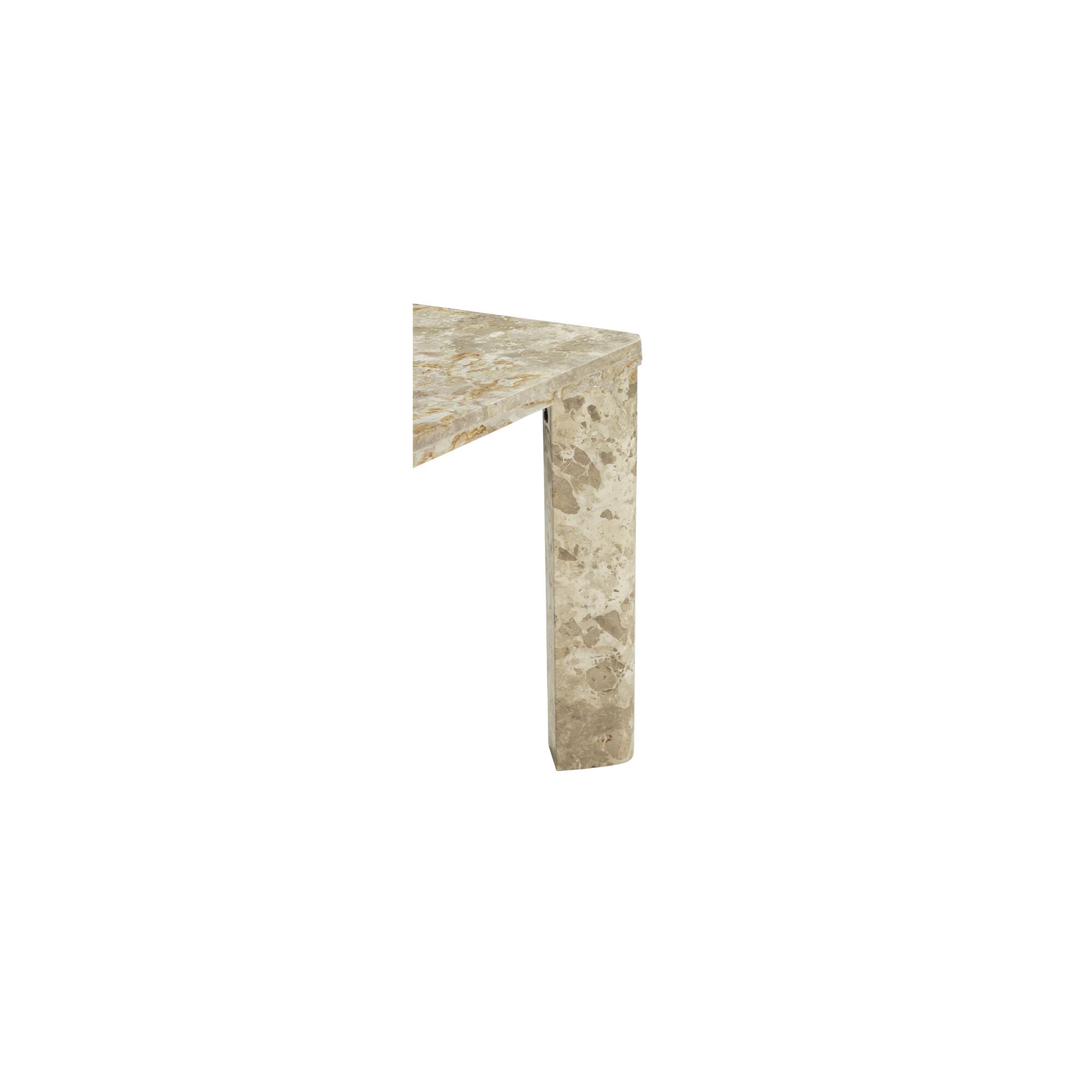 Moes Segment Dining Table Panther Stone Beige JD-1107-34-0