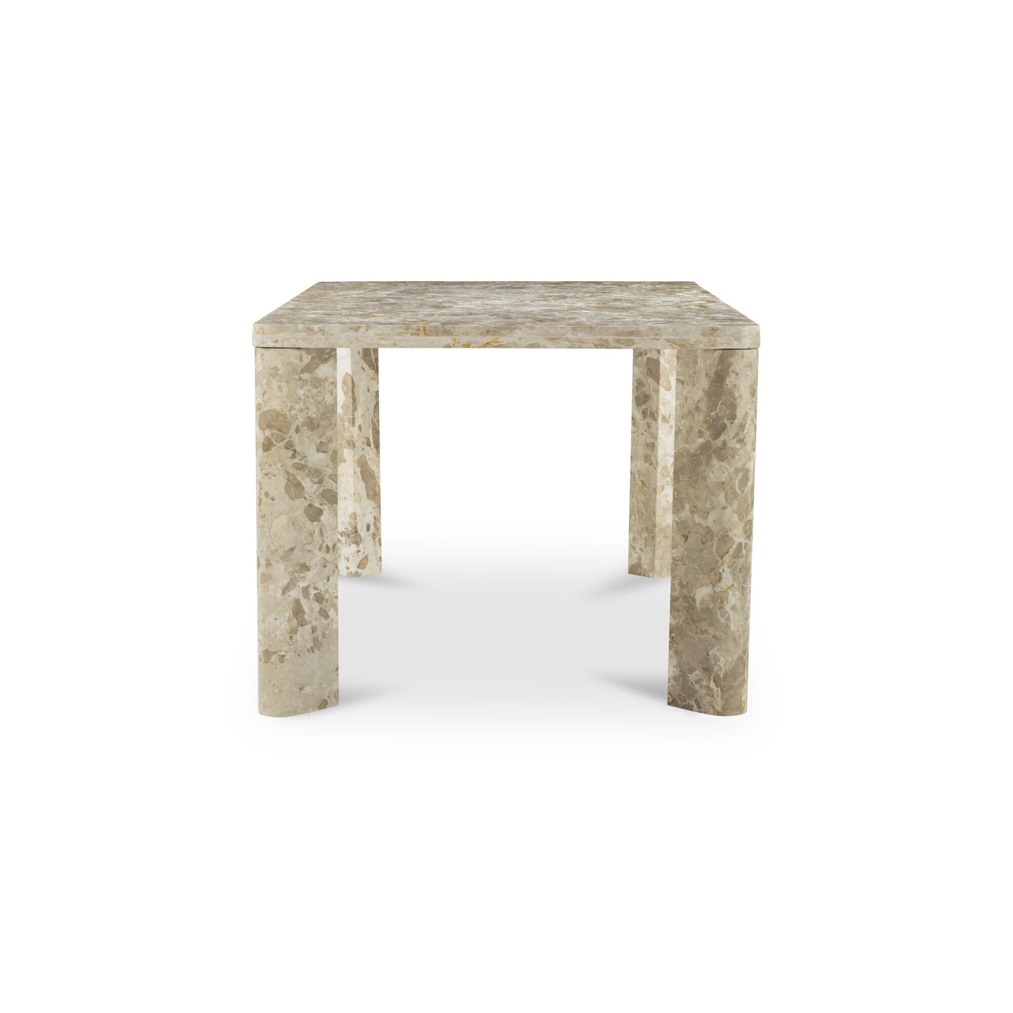 Moes Segment Dining Table Panther Stone Beige JD-1107-34-0