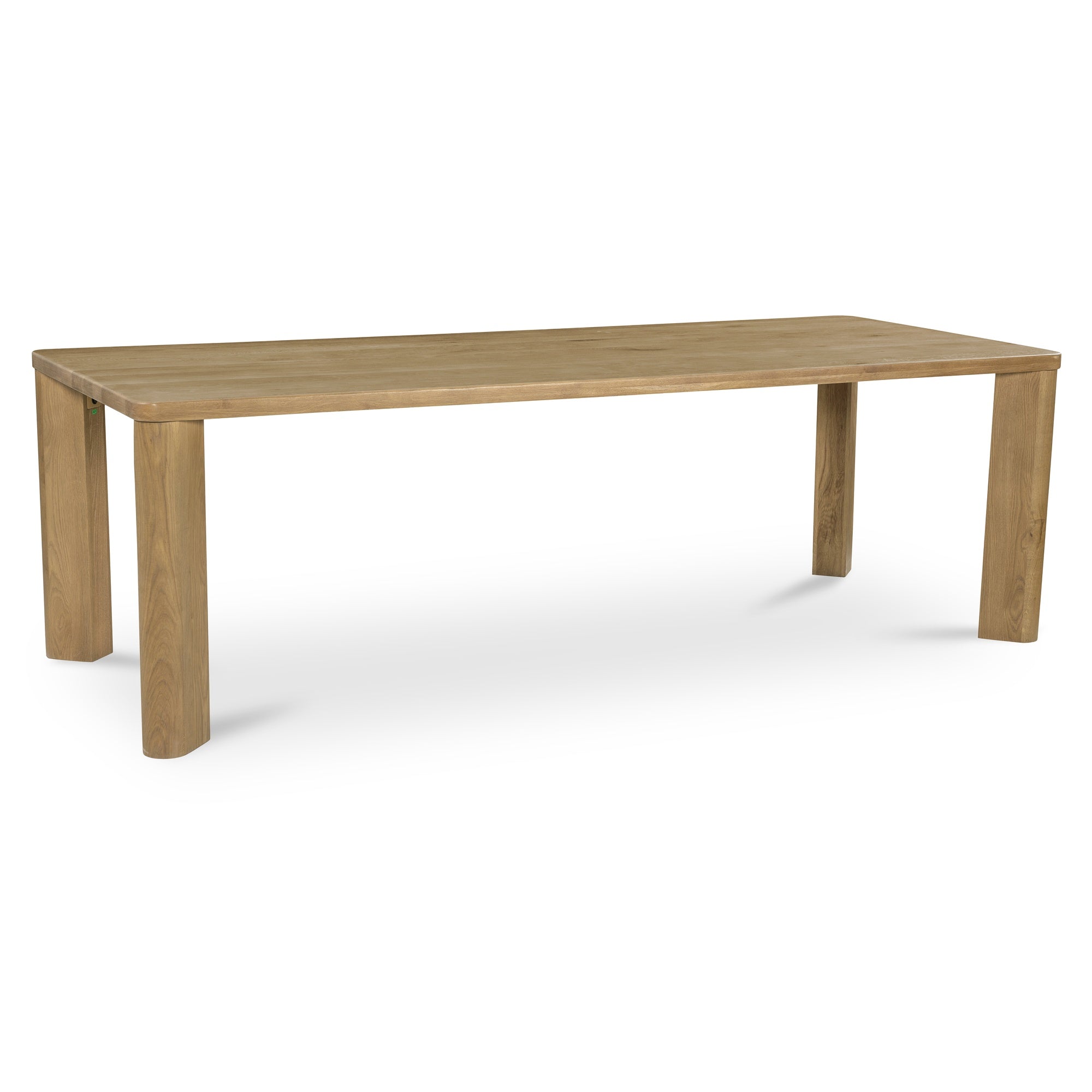 Moes Segment Dining Table Wood Large Heritage Brown JD-1108-20-0