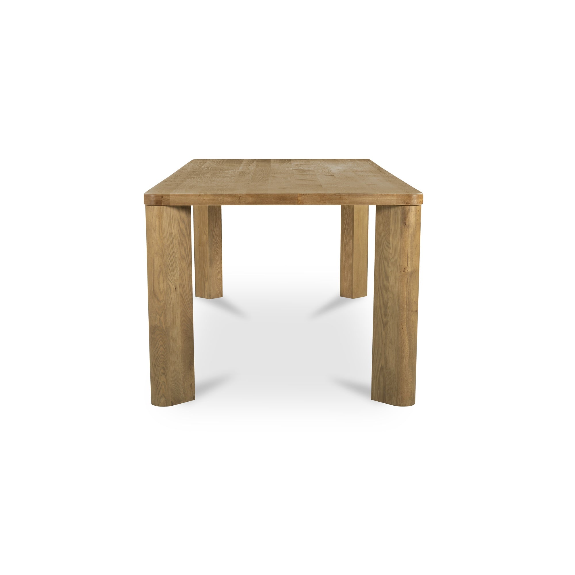 Moes Segment Dining Table Wood Large Heritage Brown JD-1108-20-0