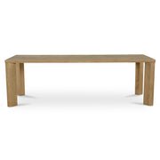 Moes Segment Dining Table Wood Large Heritage Brown JD-1108-20-0