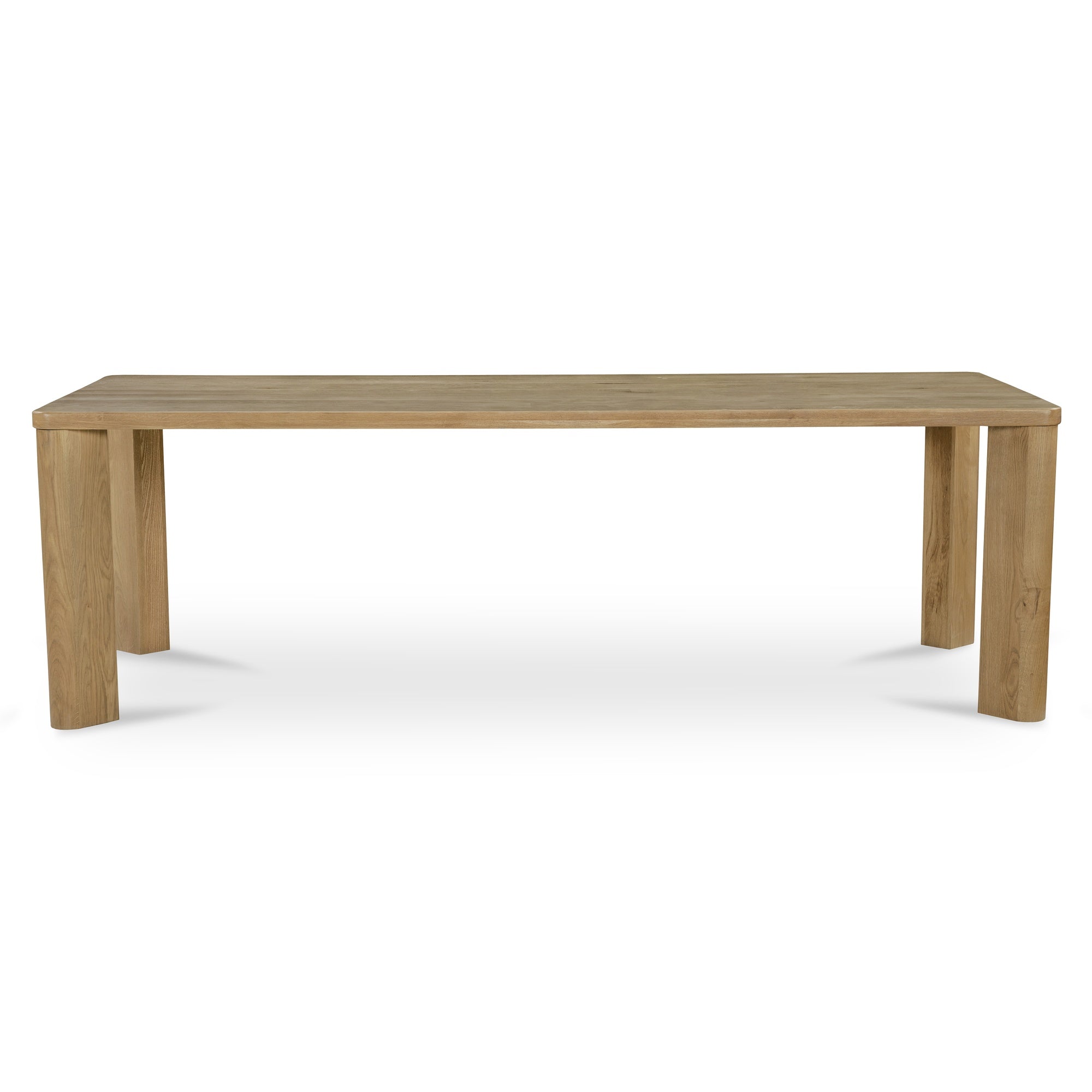 Moes Segment Dining Table Wood Large Heritage Brown JD-1108-20-0