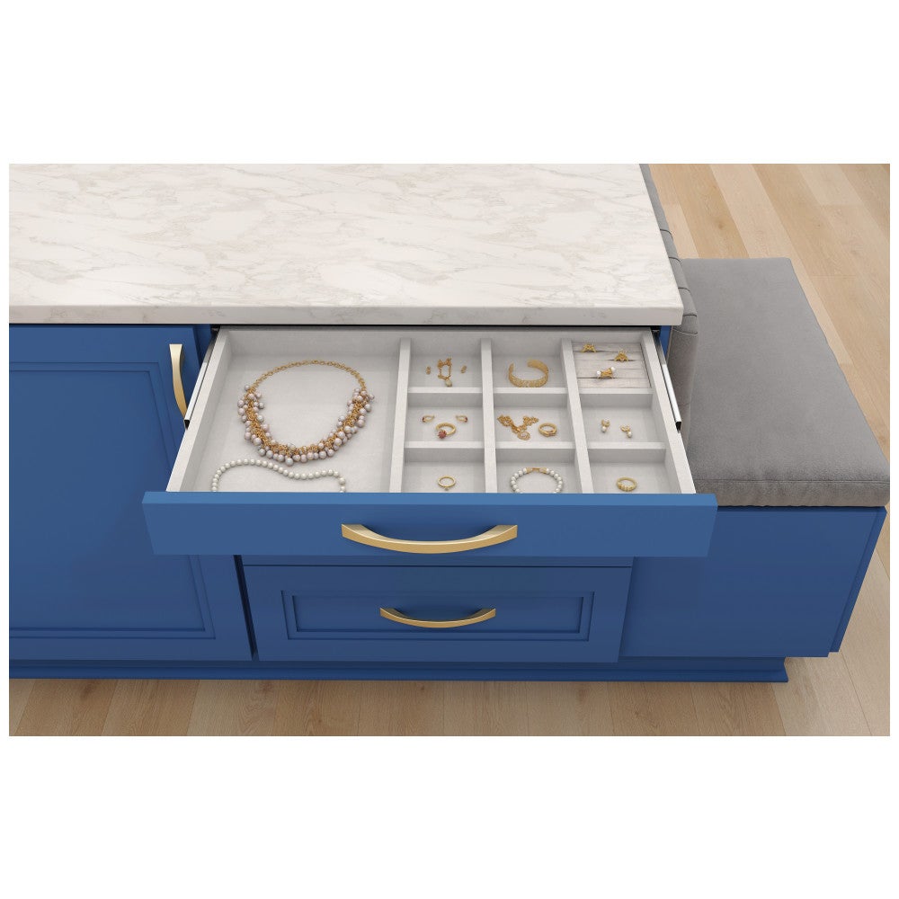 Hardware Resources 10-Compartment Jewelry Organizer Drawer