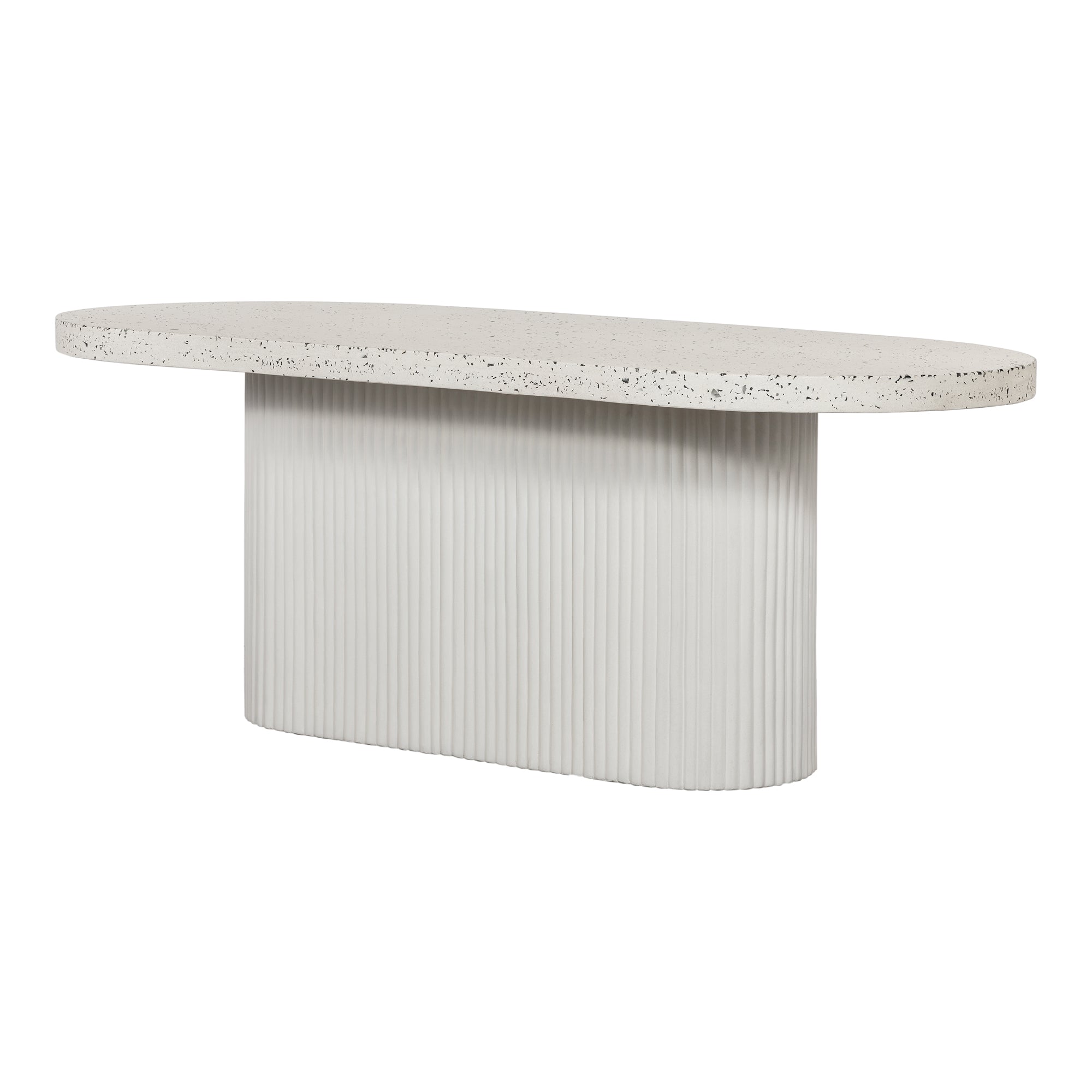 Moes Lyon Outdoor Dining Table White Terrazzo JK-1001-29-0