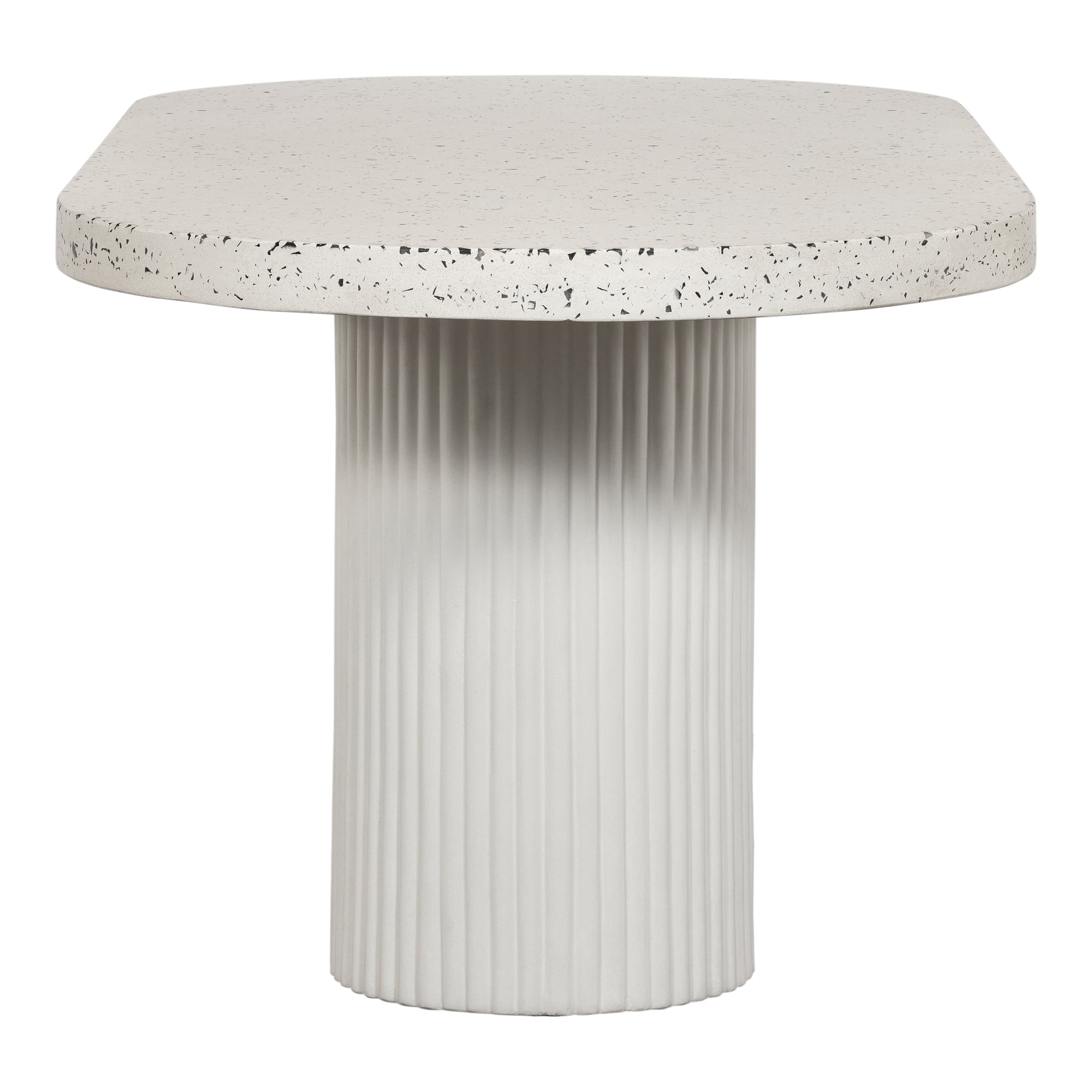 Moes Lyon Outdoor Dining Table White Terrazzo JK-1001-29-0