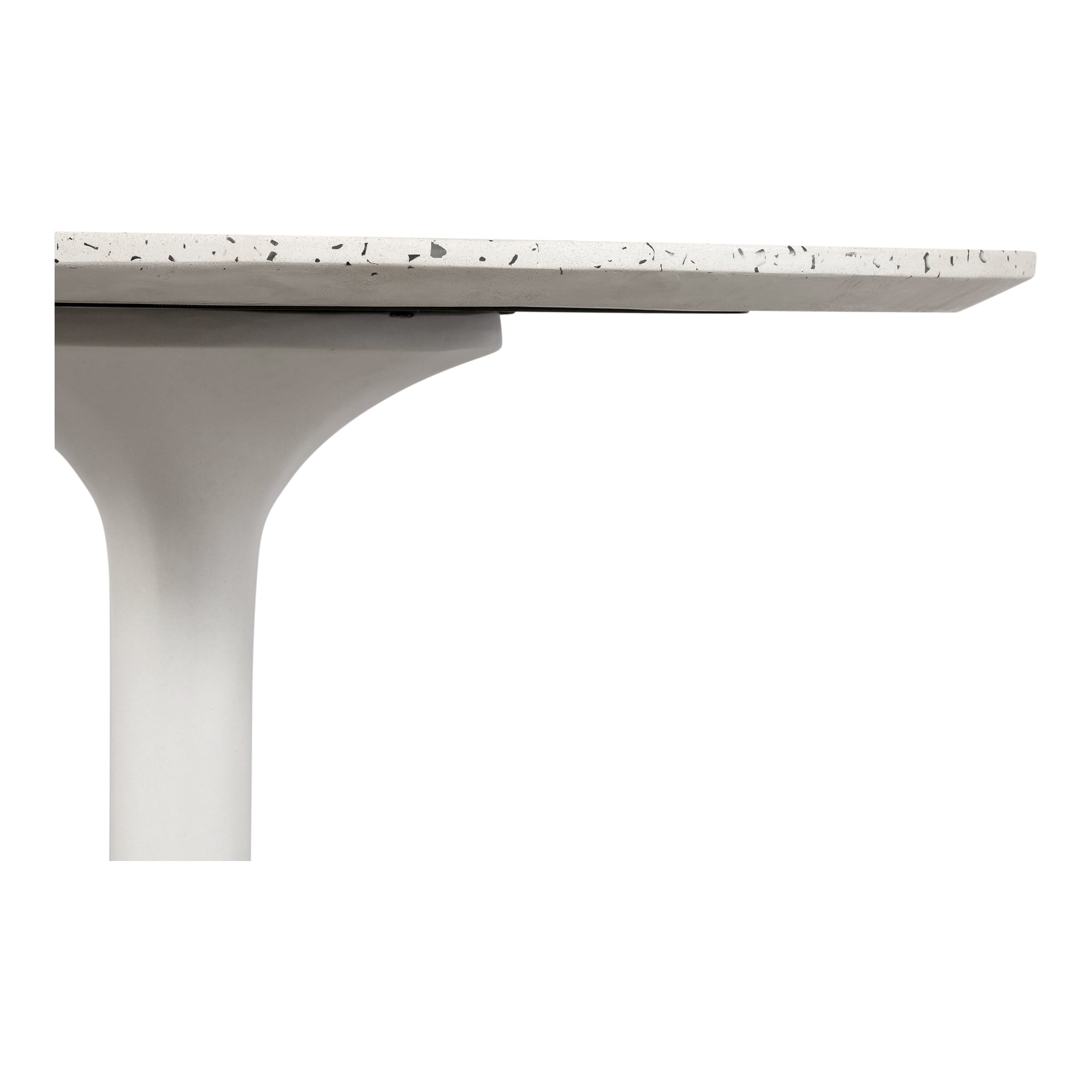 Moes Tuli Outdoor Cafe Table White Terrazzo JK-1004-29-0
