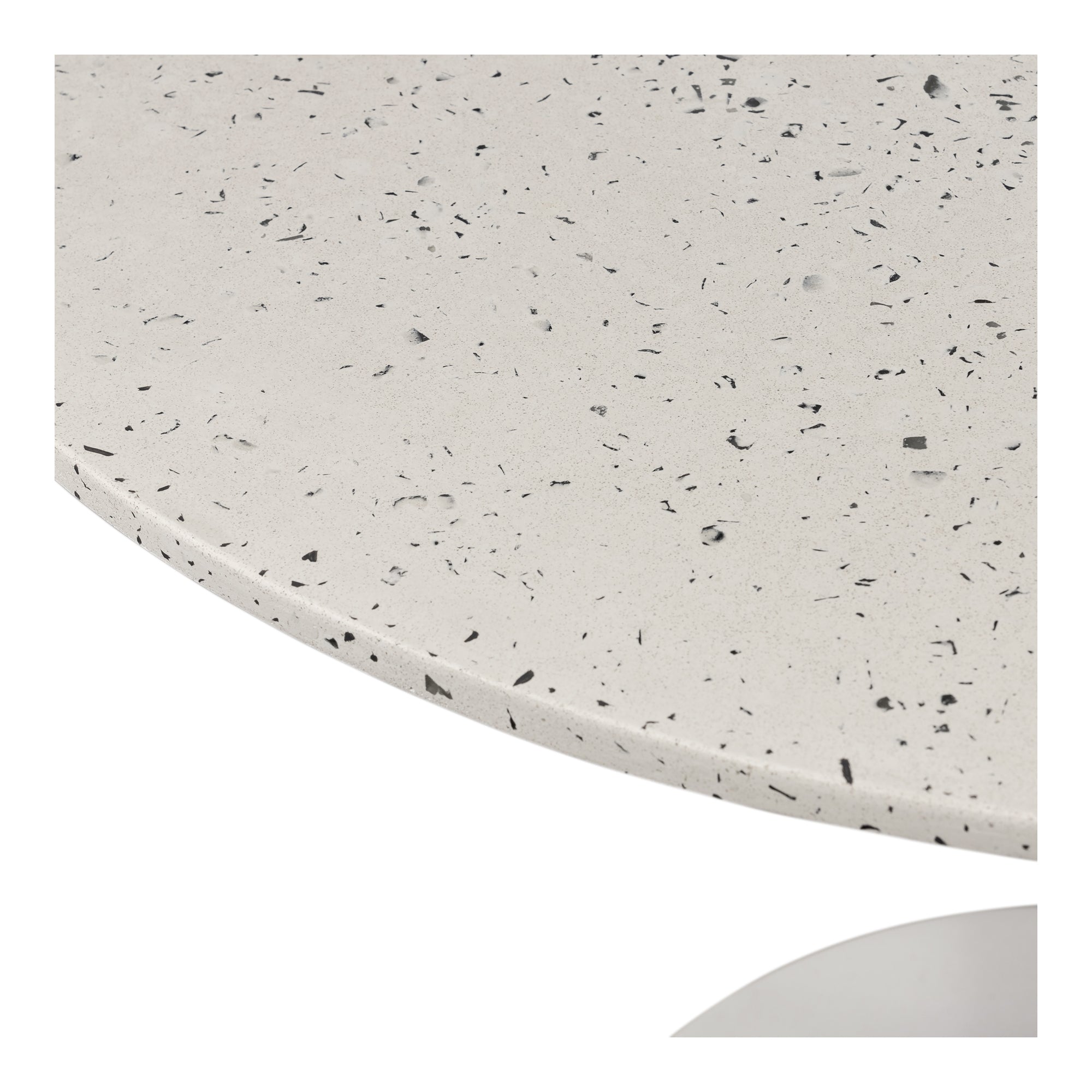 Moes Tuli Outdoor Cafe Table White Terrazzo JK-1004-29-0
