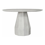 Moes Templo Outdoor Dining Table Antique White JK-1010-18-0