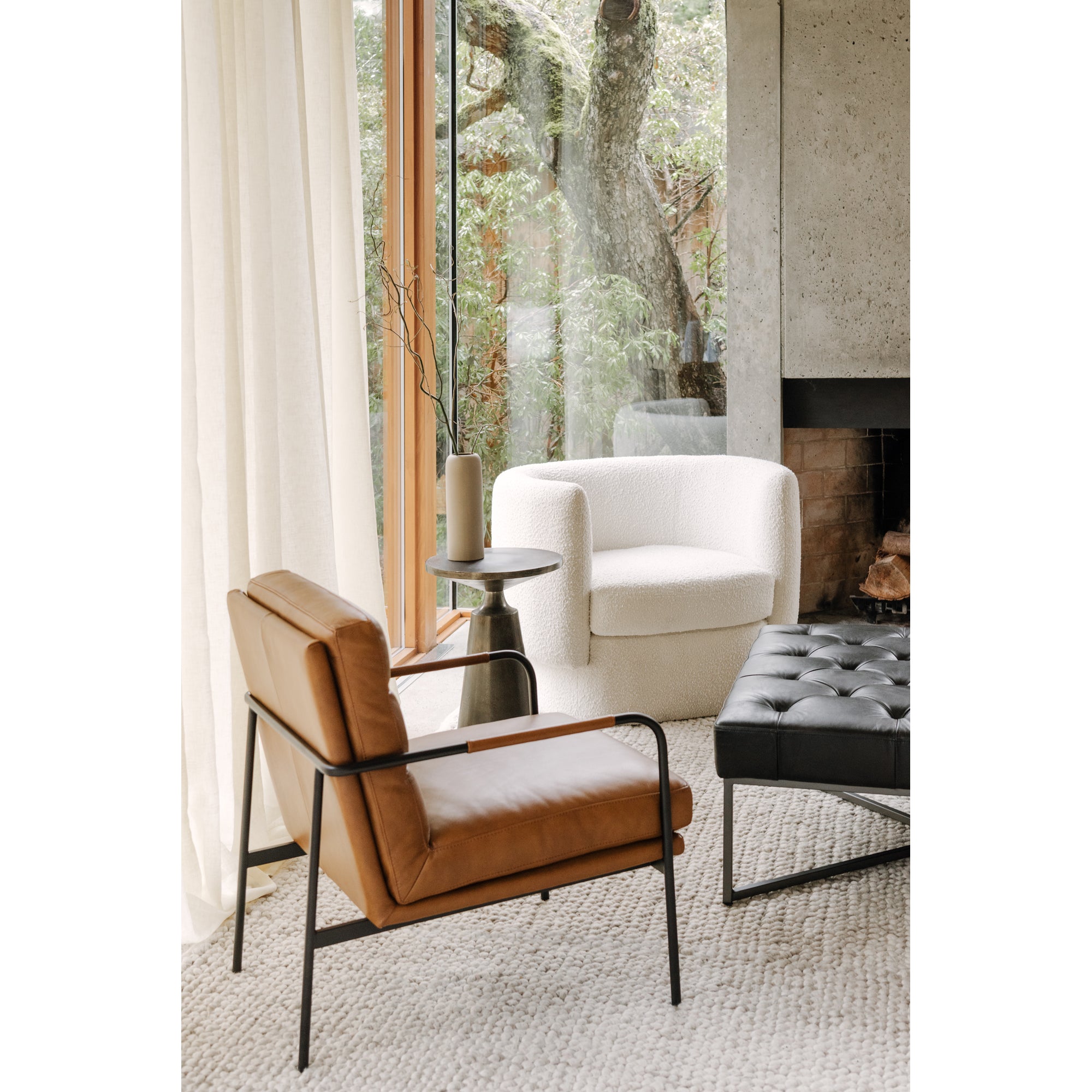 Moes Koba Chair Maya White JM-1002-18