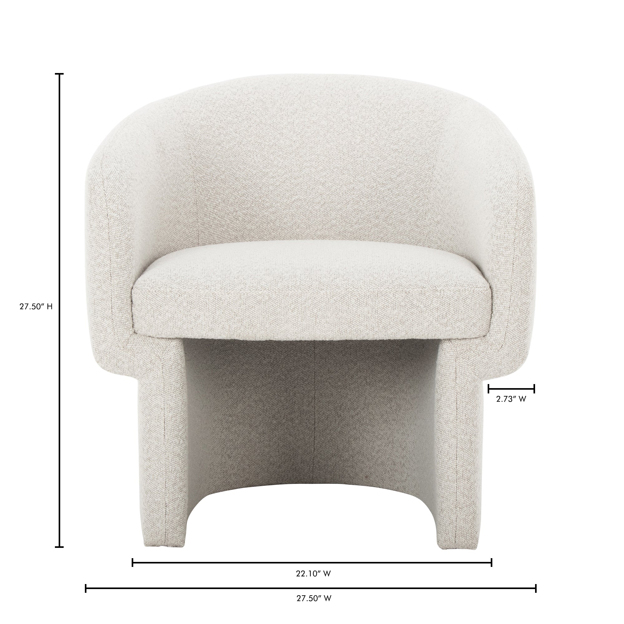 Moes Franco Chair Oyster JM-1005-05
