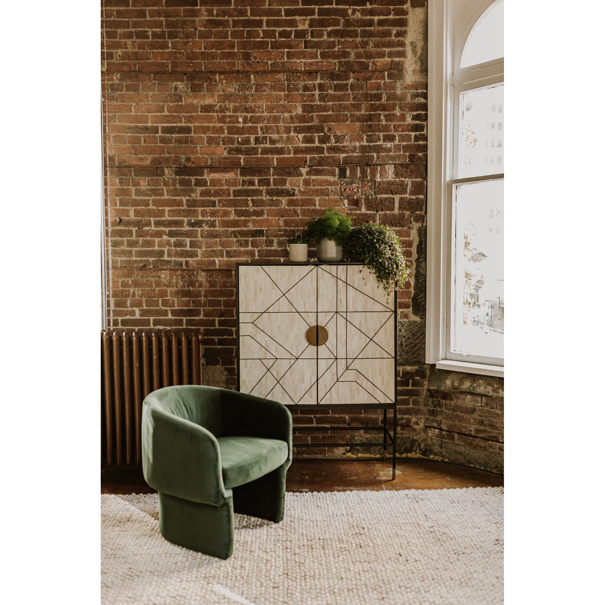 Moes Franco Chair Dark Green JM-1005-27