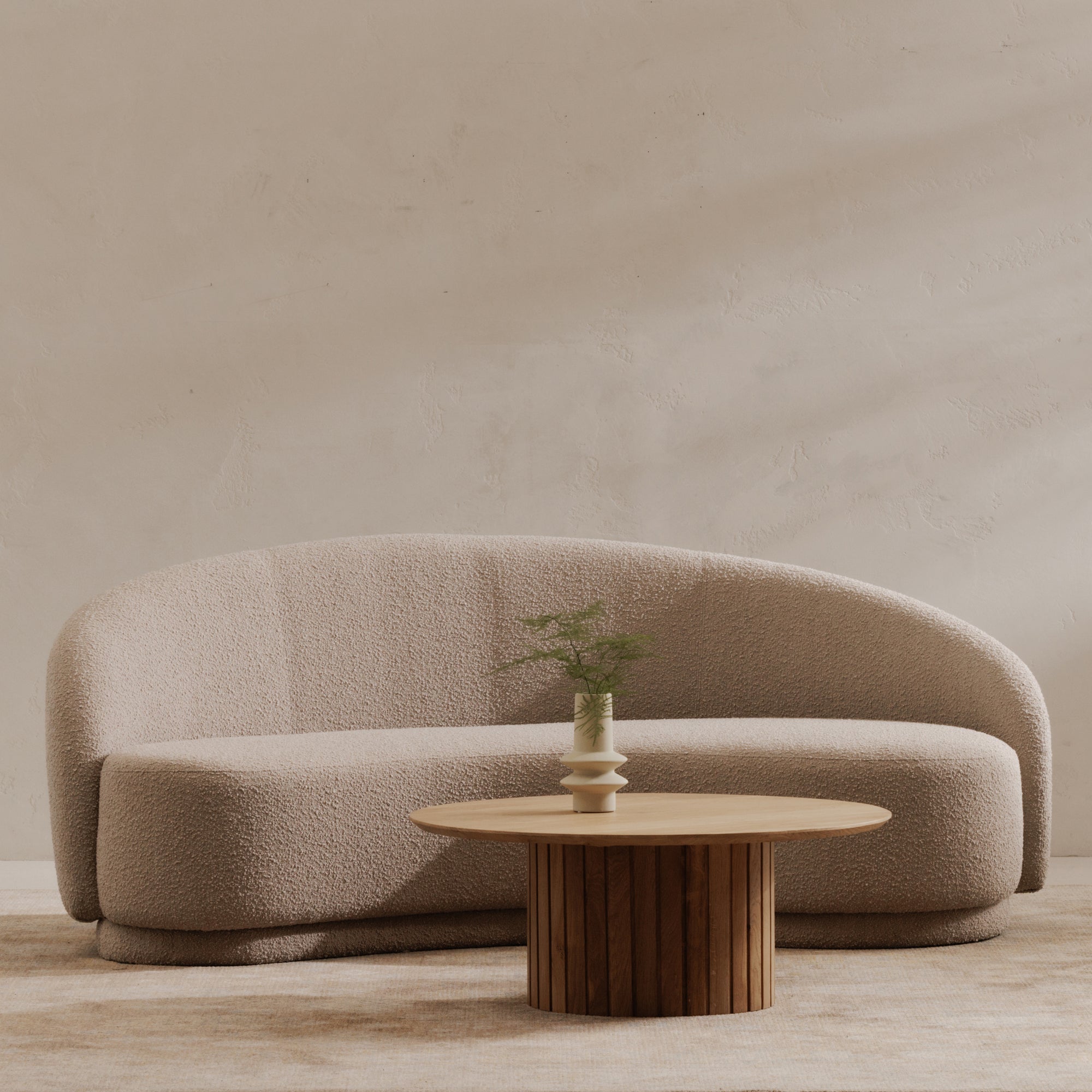 Moes Excelsior Sofa Shiitake Beige JM-1009-34