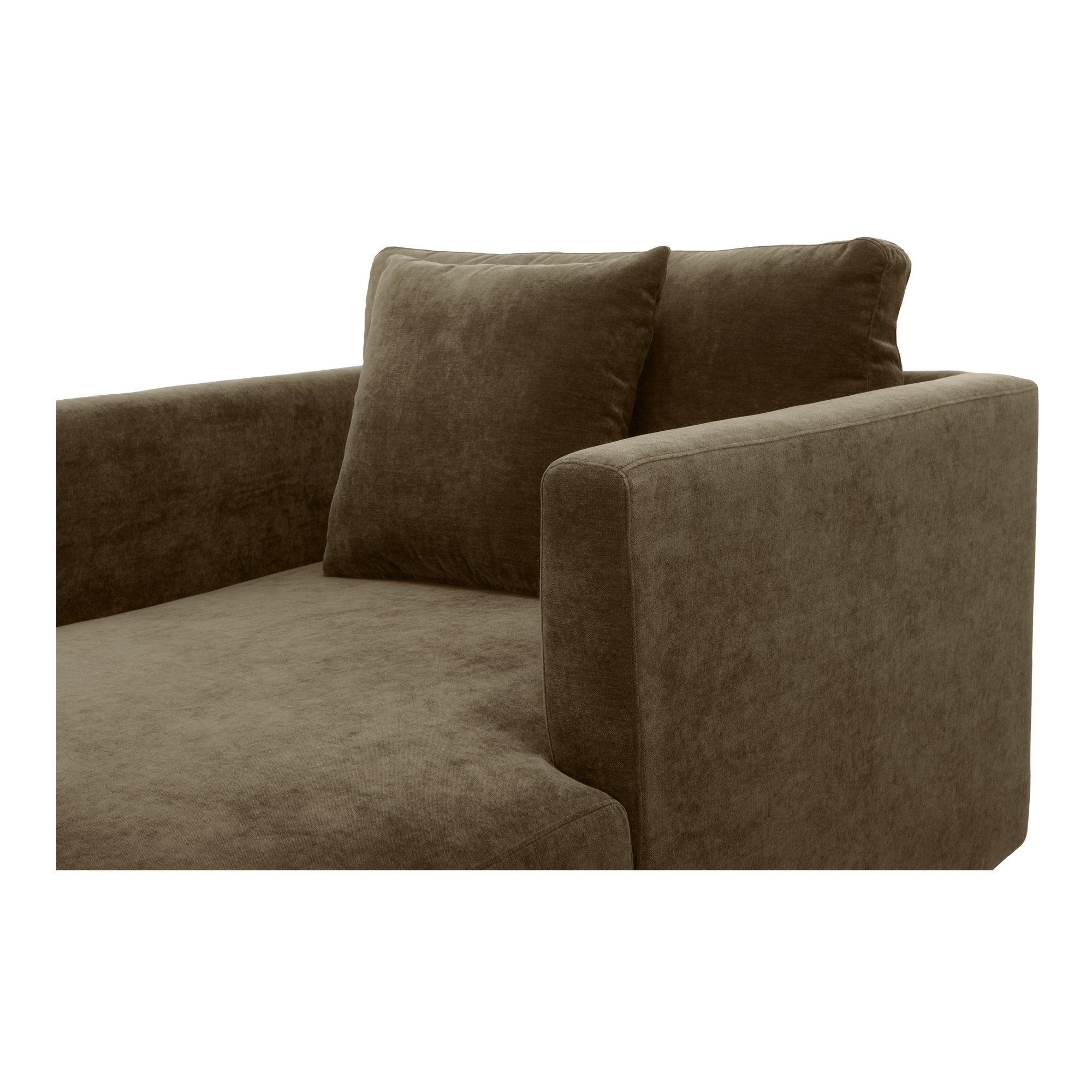 Moes Bryn Chaise Heritage Cedar Green JM-1026-27