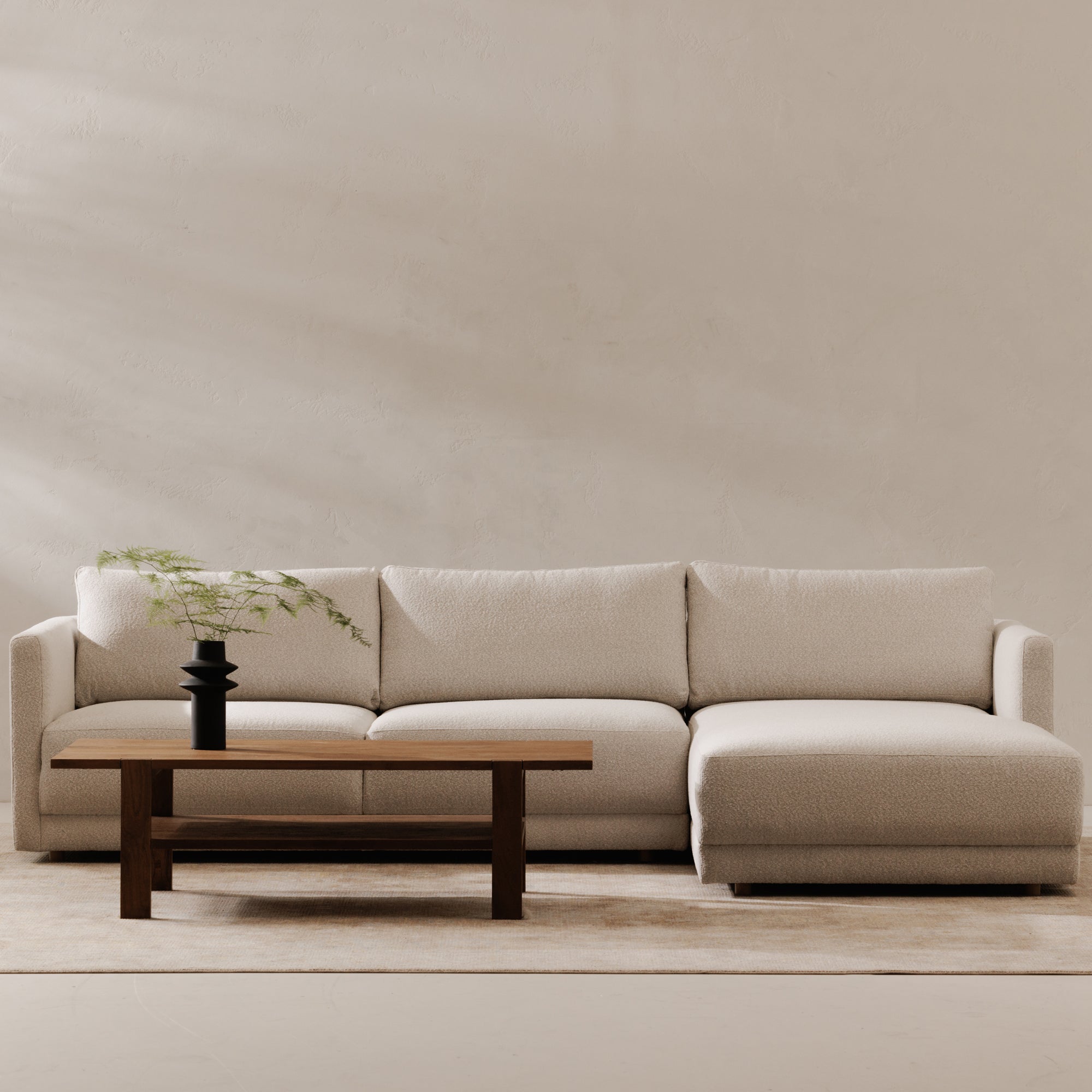 Moes Bryn Sectional Right Oyster JM-1027-05-R-0