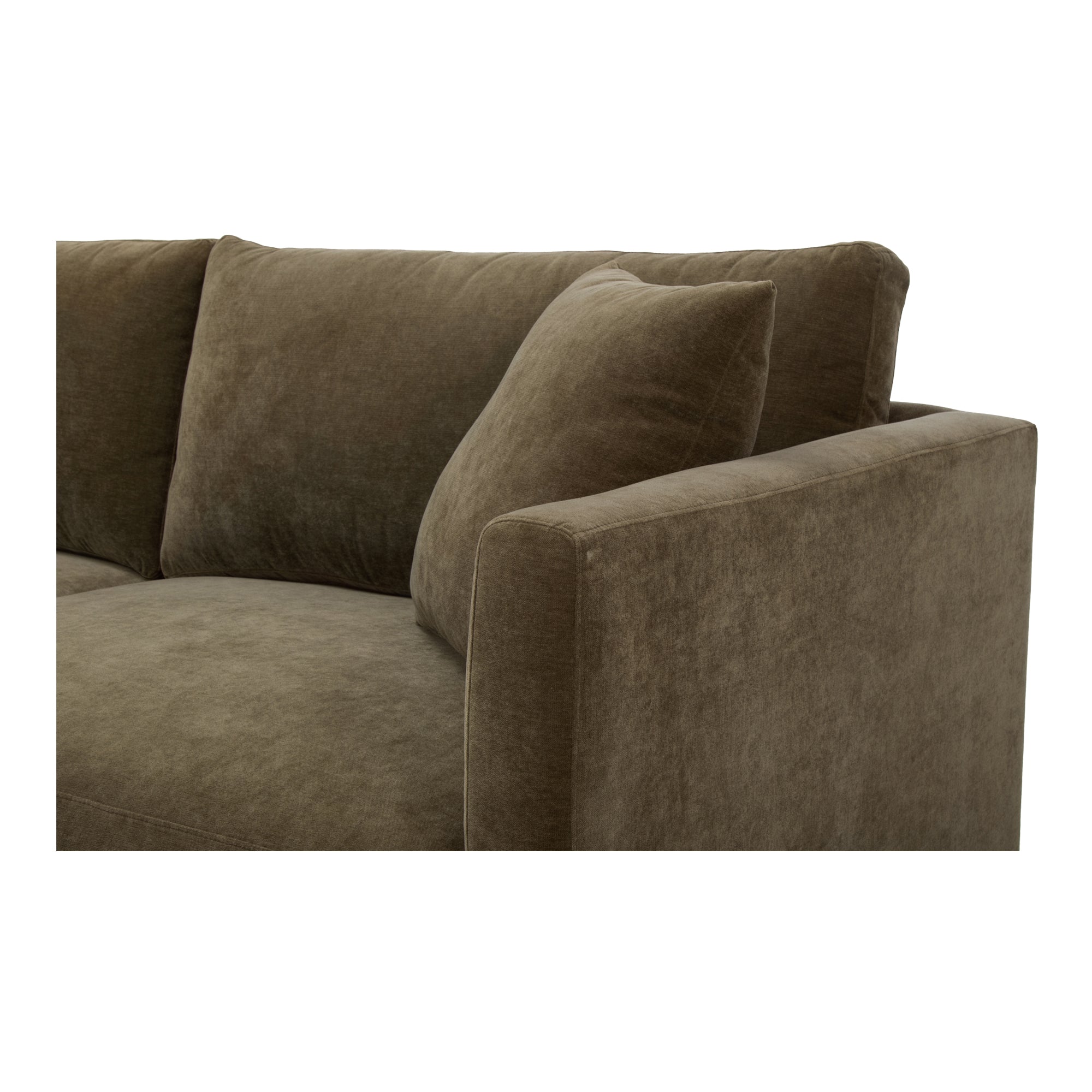 Moes Bryn Sectional Left Heritage Cedar Green JM-1027-27-L-0