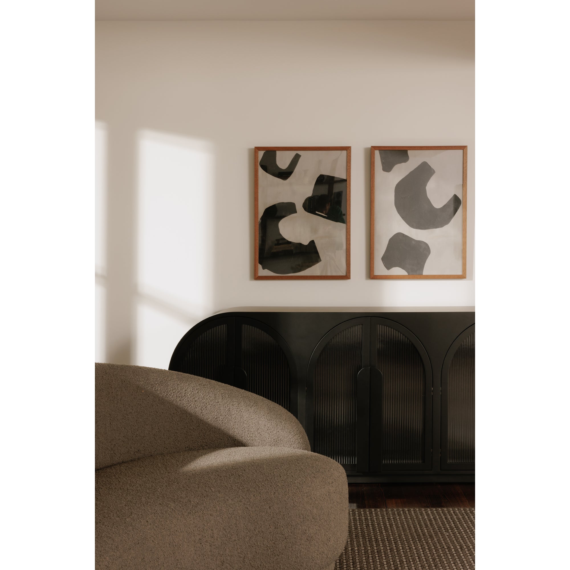 Moes Wells 2 Framed Painting JQ-1039-37