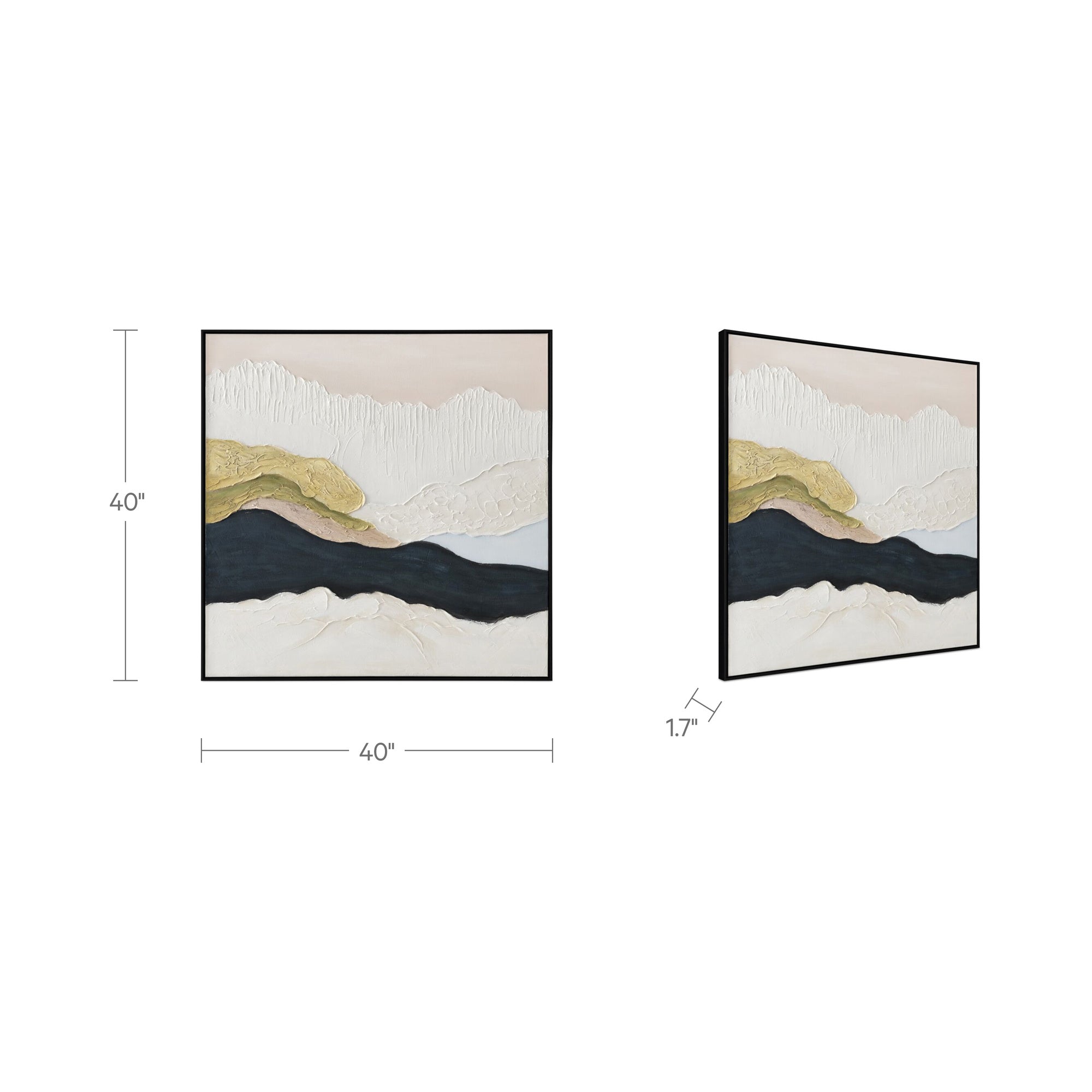 Moes Elevate Framed Painting JQ-1067-37