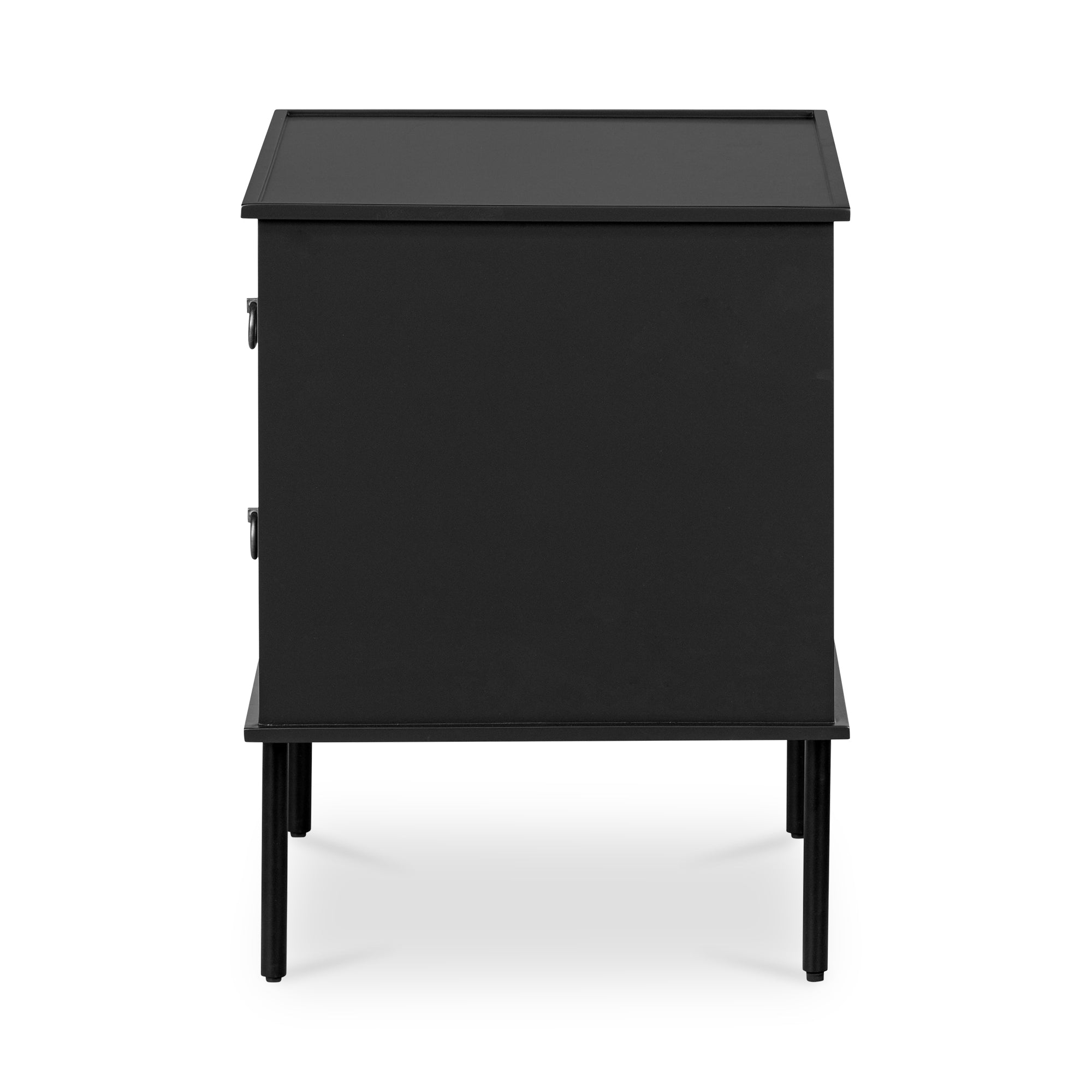 Moes Reagan Nightstand Black JU-1006-02