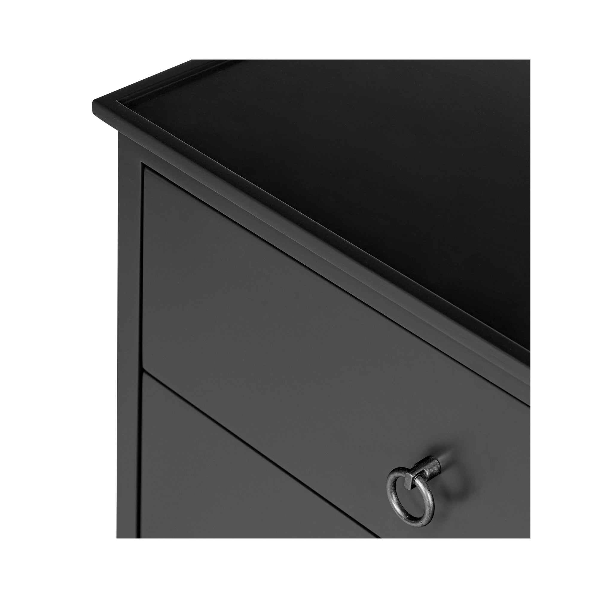 Moes Reagan Nightstand Black JU-1006-02
