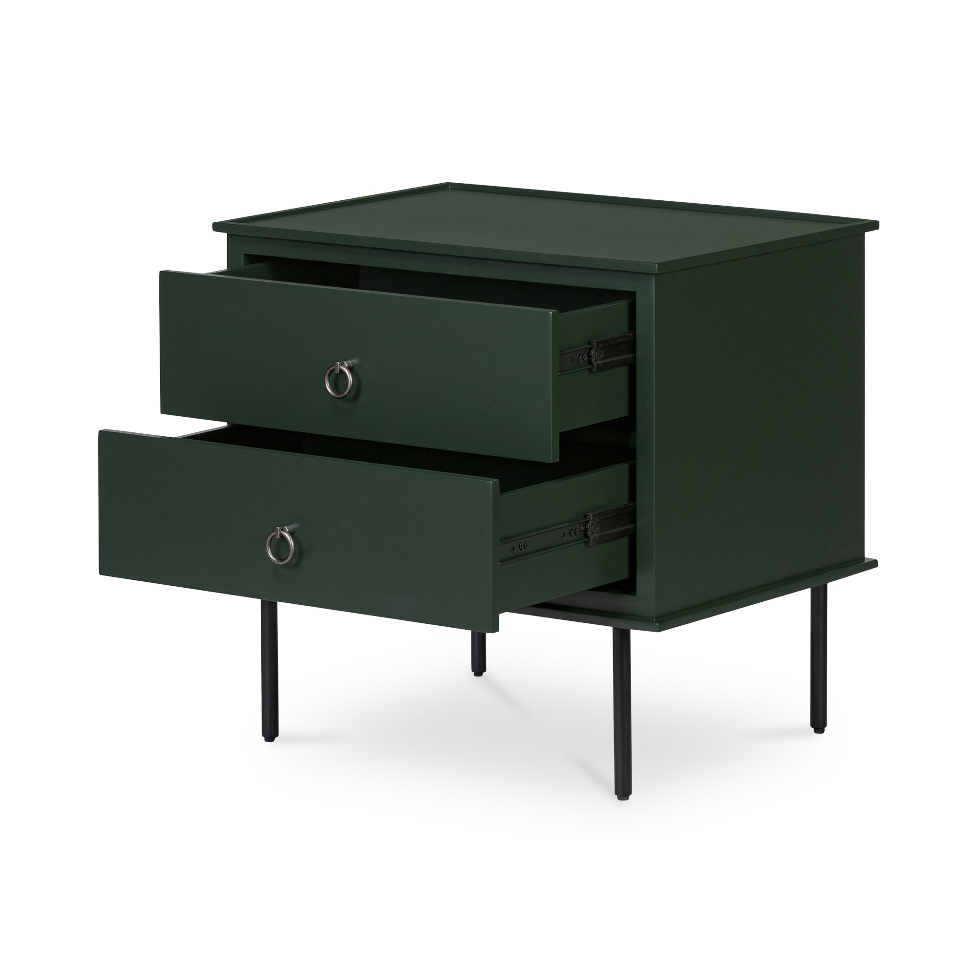 Moes Reagan Nightstand Deep Green JU-1006-27
