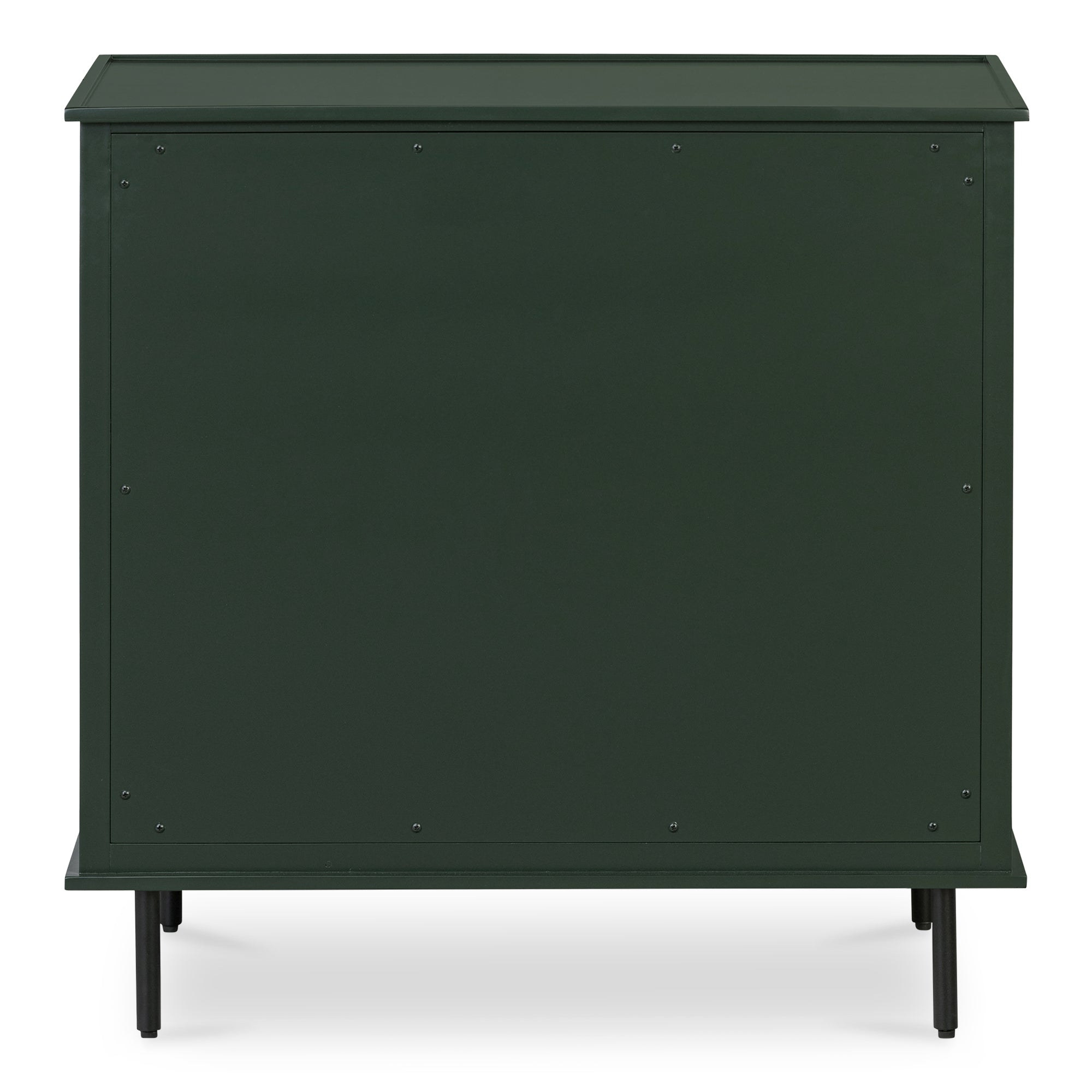 Moes Reagan 3 Drawer Nightstand Deep Green JU-1007-27