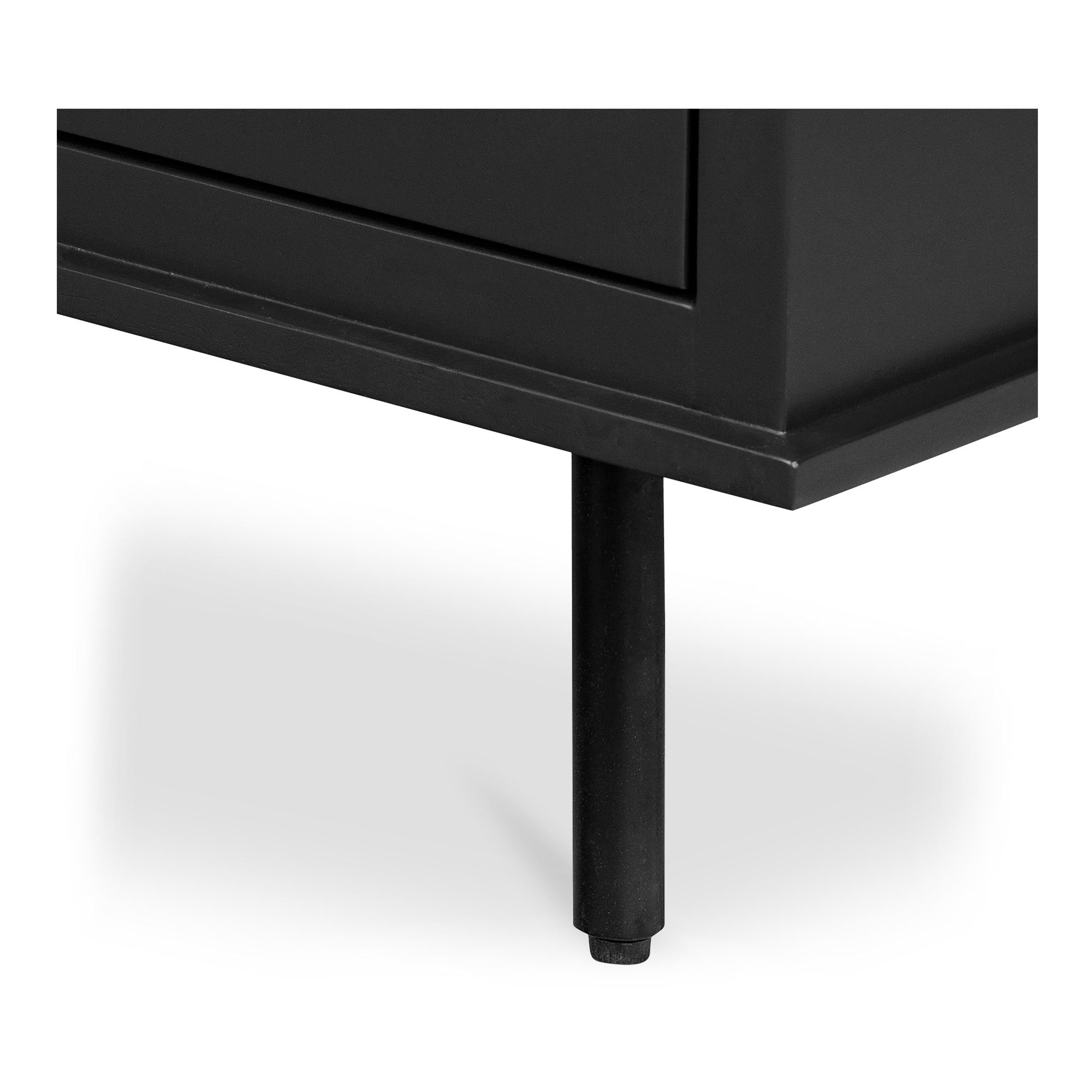 Moes Reagan 6 Drawer Dresser Black JU-1008-02