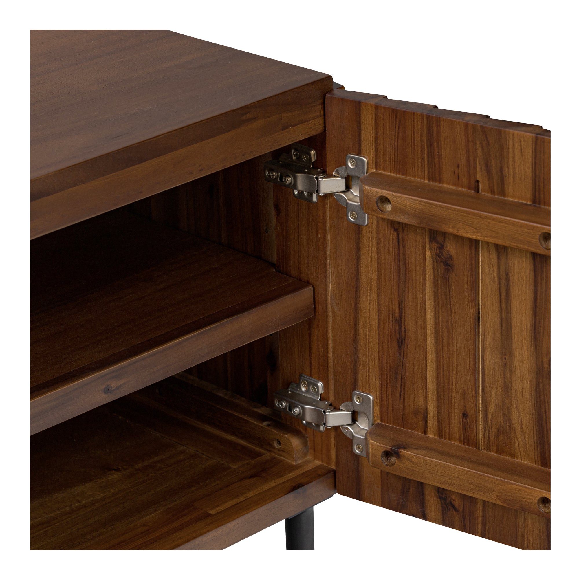 Moes Lincoln Media Cabinet Brown JU-1011-03
